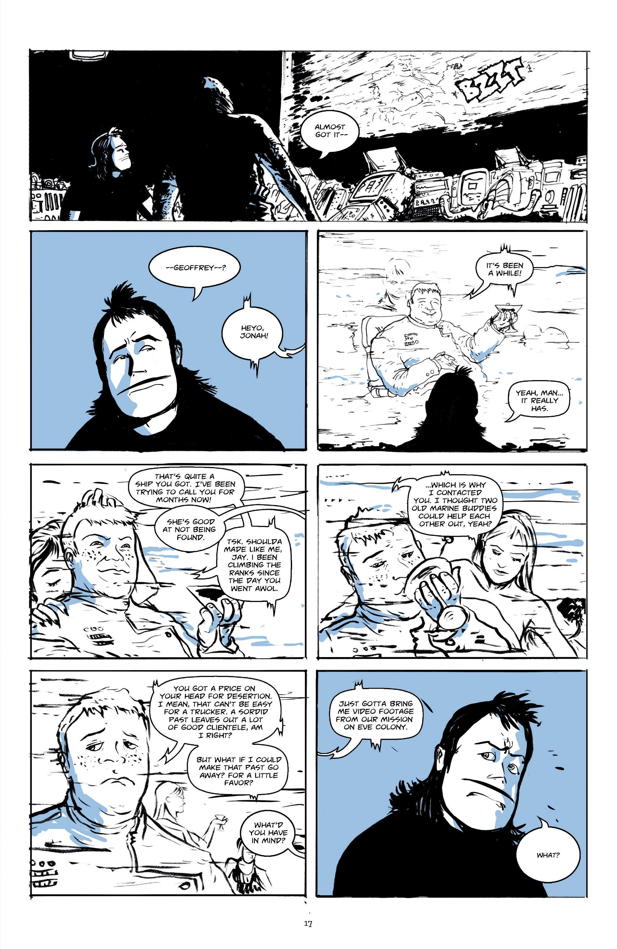 Read online Space Mullet: One Gamble At A Time comic -  Issue # TPB (Part 1) - 17