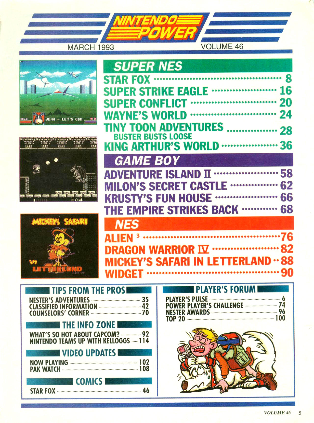 Read online Nintendo Power comic -  Issue #46 - 6