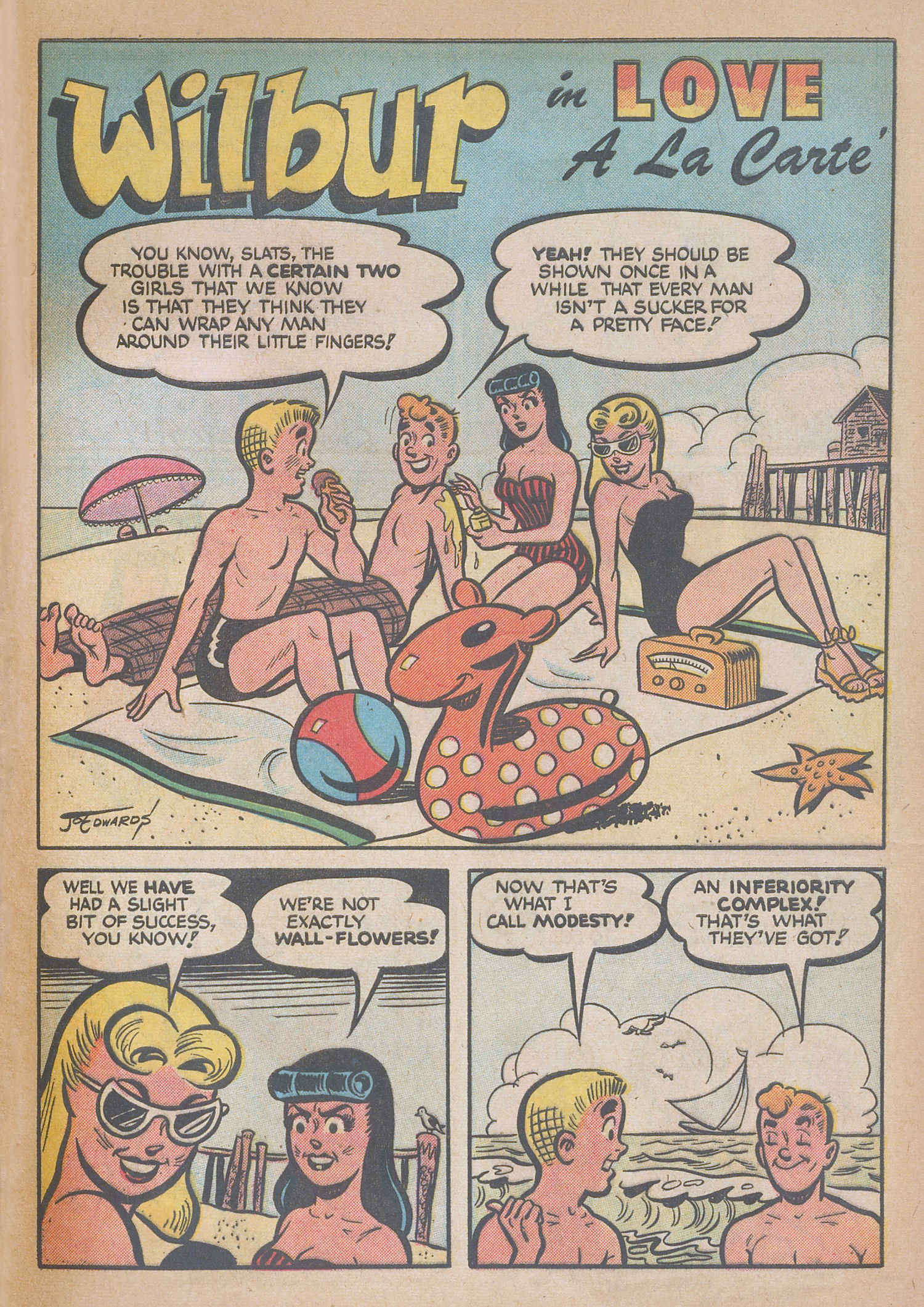 Read online Wilbur Comics comic -  Issue #44 - 45