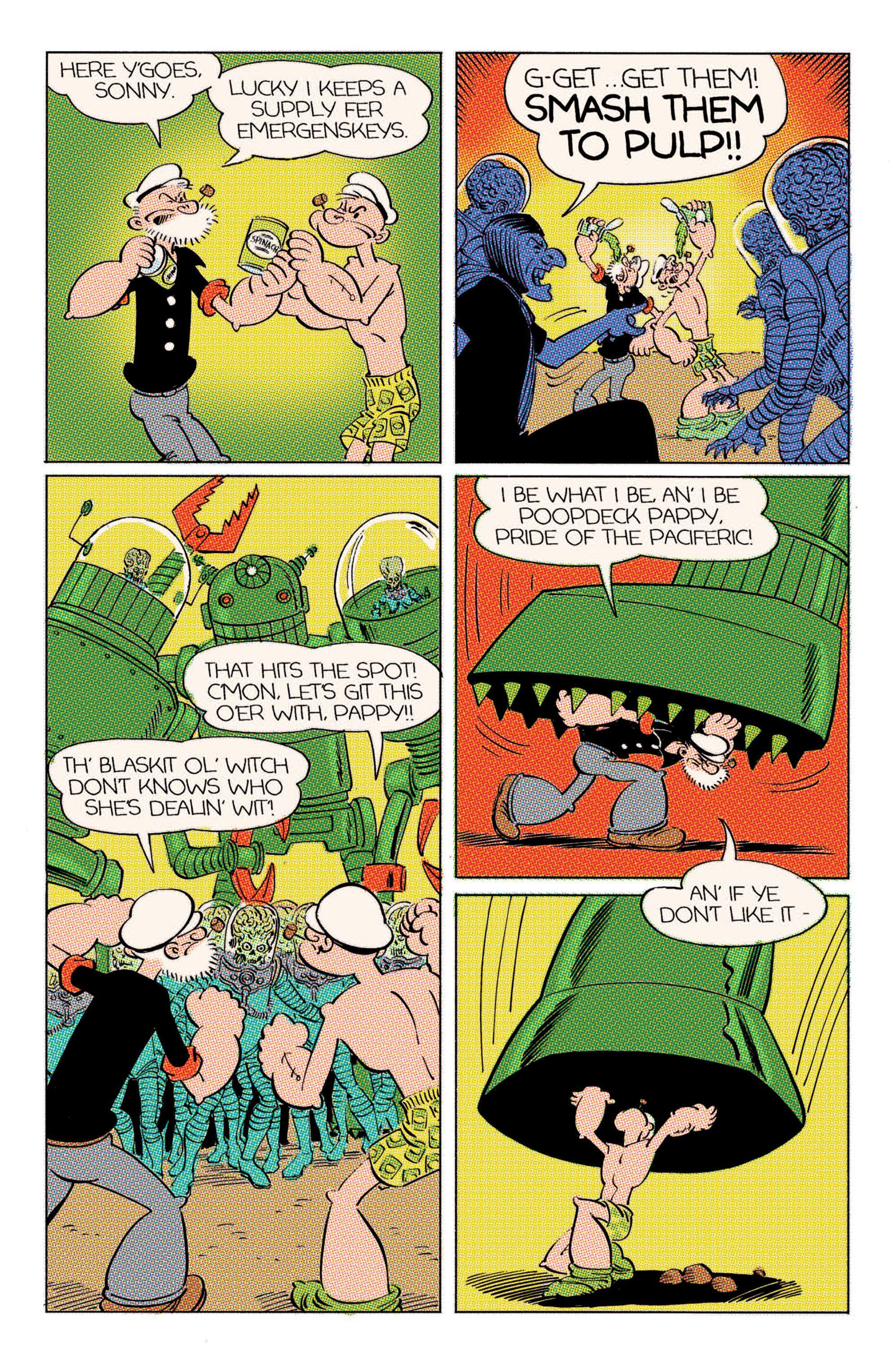 Read online Mars Attacks Popeye comic -  Issue # Full - 19