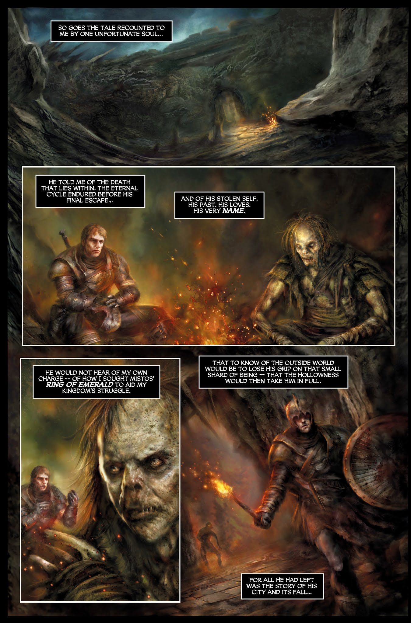 Read online Dark Souls: Legends of the Flame comic -  Issue #1 - 24