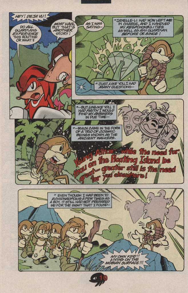 Read online Knuckles the Echidna comic -  Issue #11 - 16