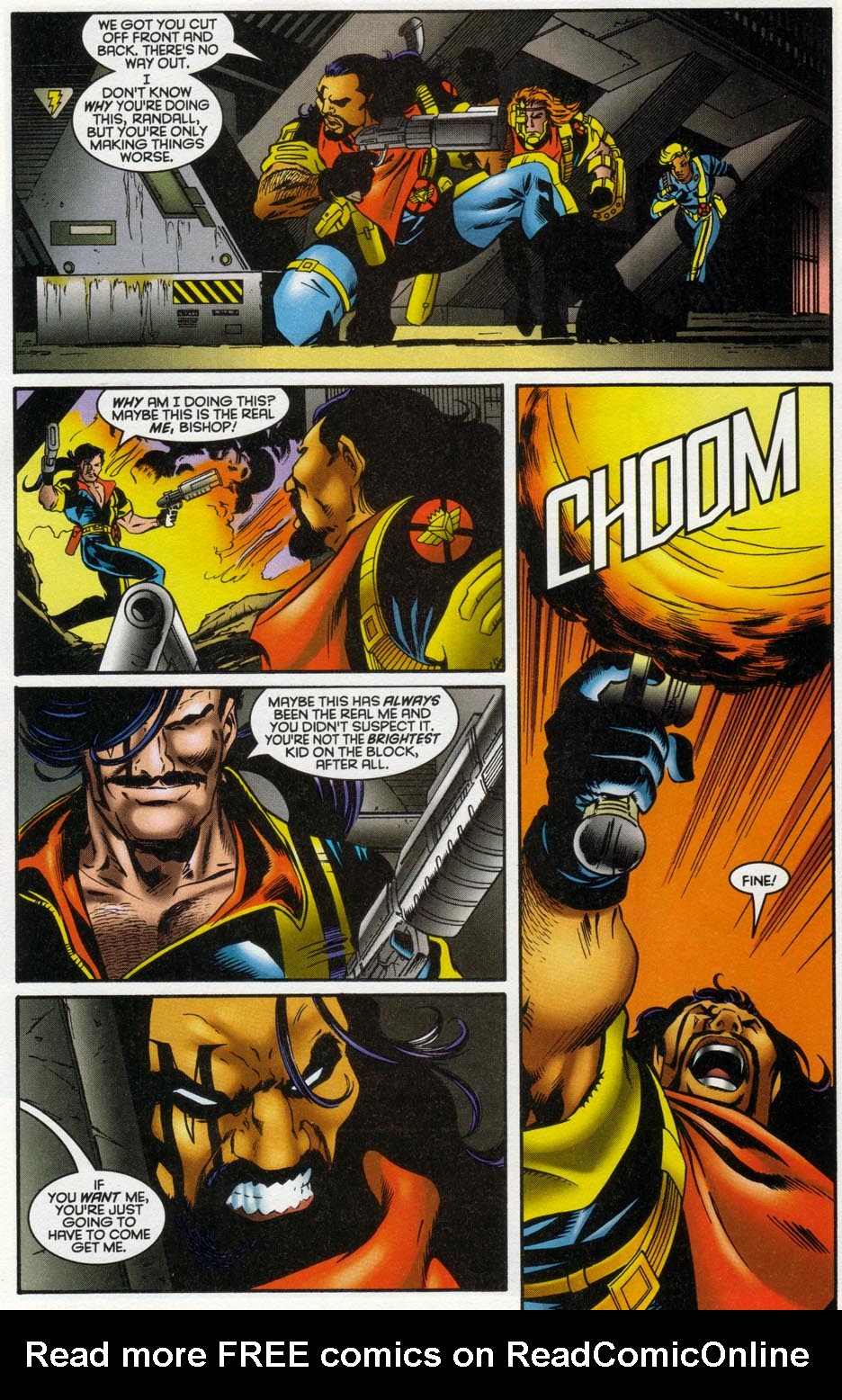 Read online Bishop: X.S.E. comic -  Issue #1 - 18
