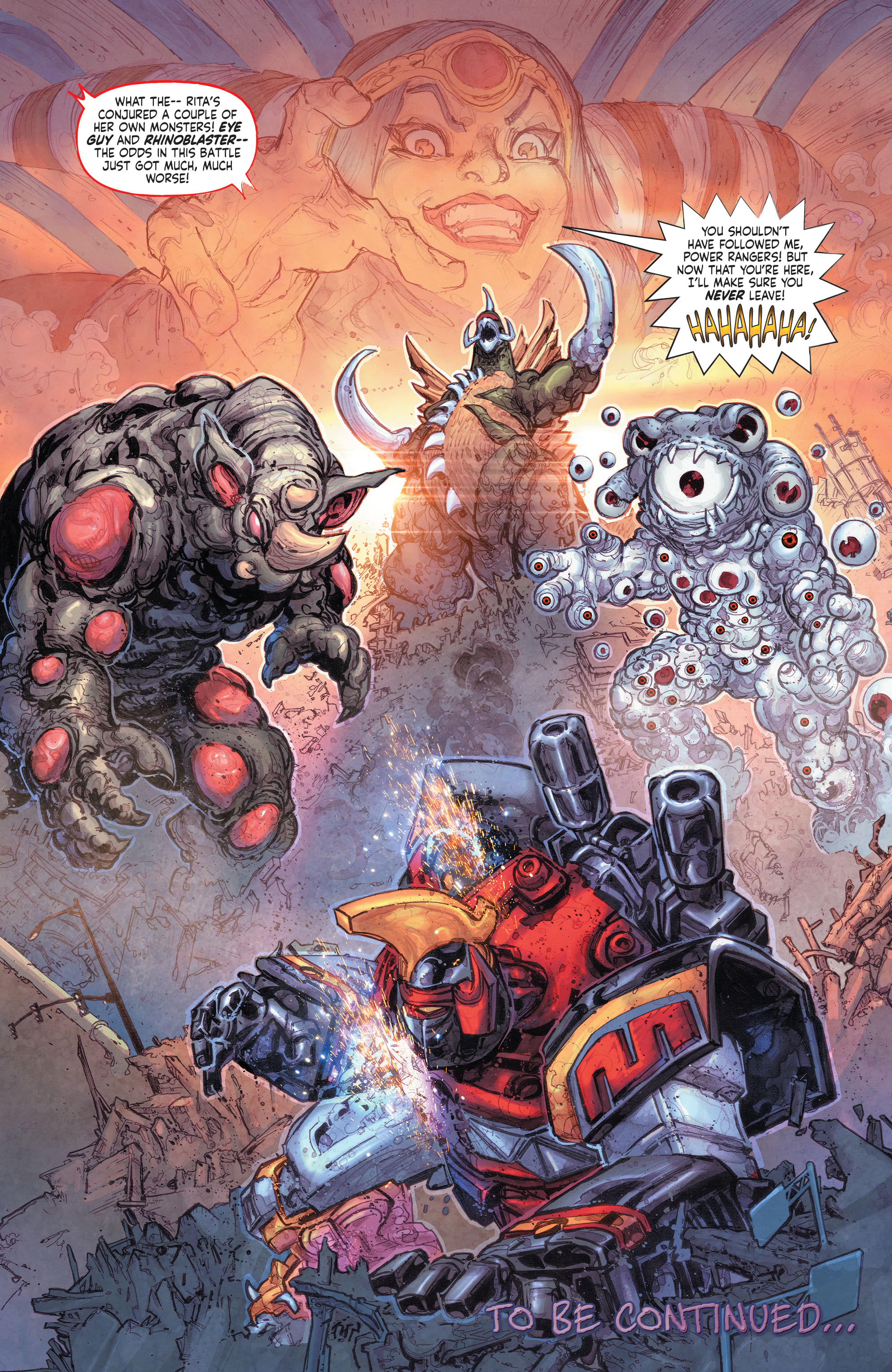 Read online Godzilla vs. The Mighty Morphin Power Rangers comic -  Issue #2 - 20