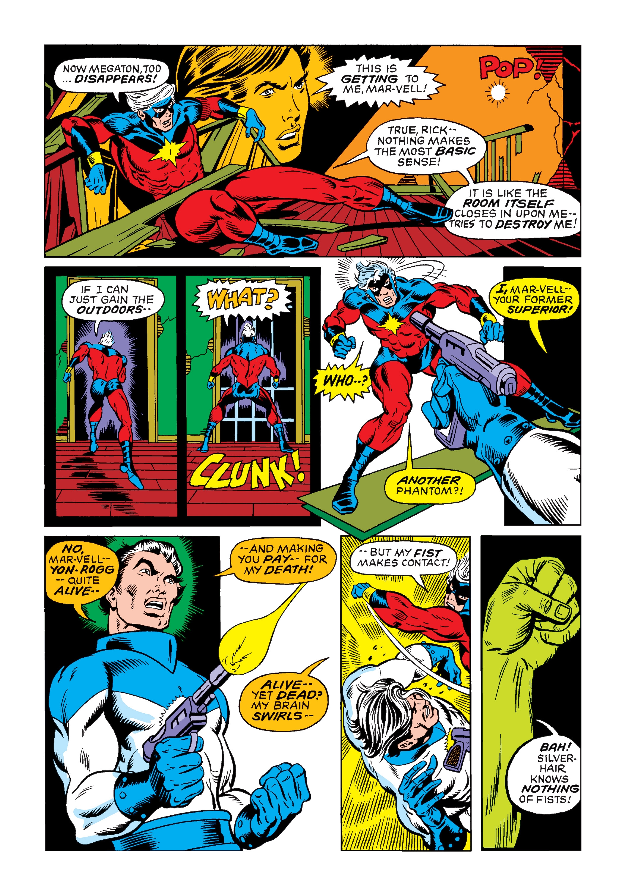 Read online Marvel Masterworks: Captain Marvel comic -  Issue # TPB 3 (Part 1) - 100