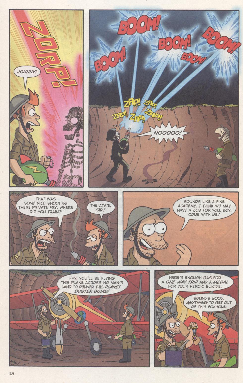 Read online Futurama Comics comic -  Issue #18 - 25