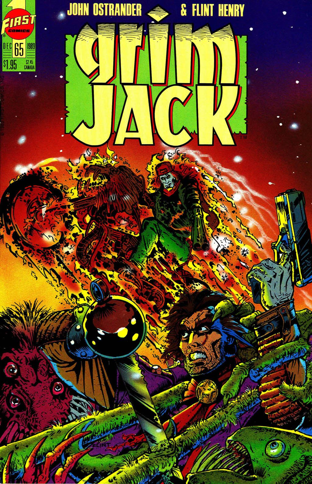Read online Grimjack comic -  Issue #65 - 1
