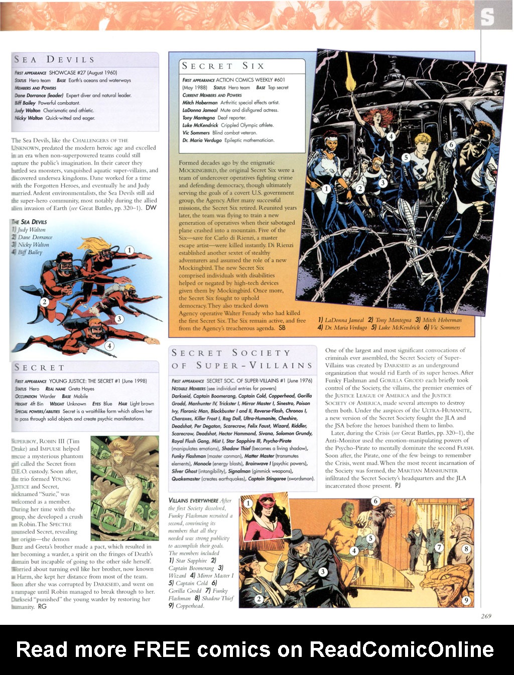 Read online The DC Comics Encyclopedia comic -  Issue # TPB 1 - 270