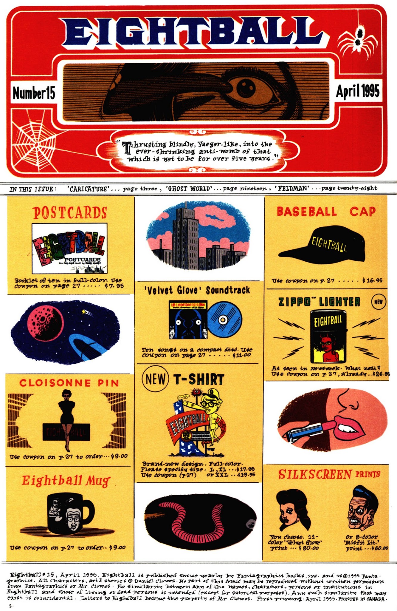 Read online Eightball comic -  Issue #15 - 2