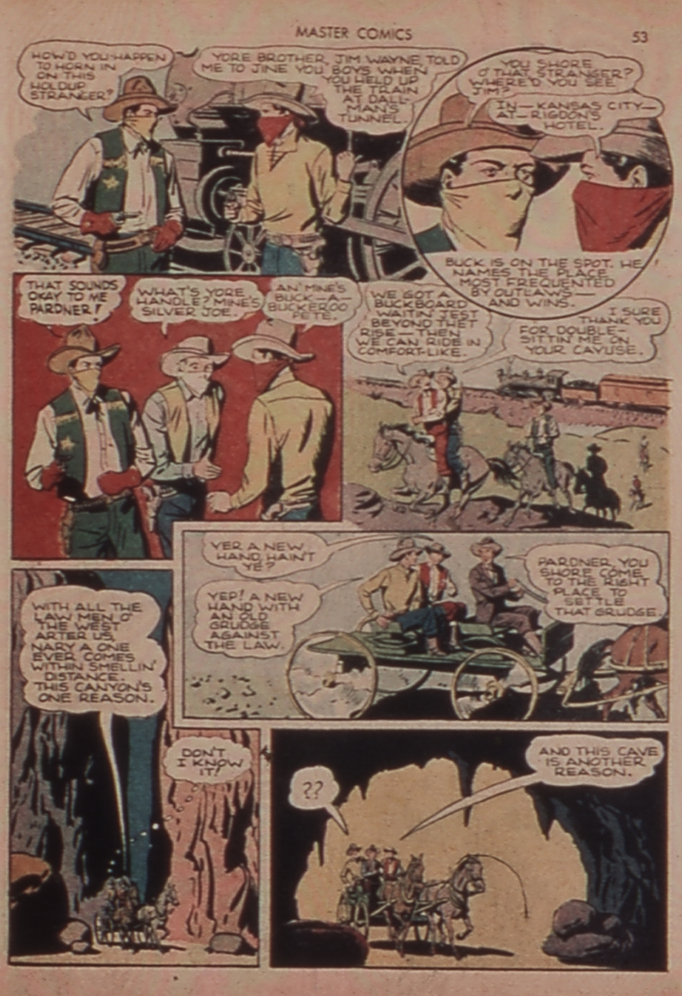 Read online Master Comics comic -  Issue #25 - 50