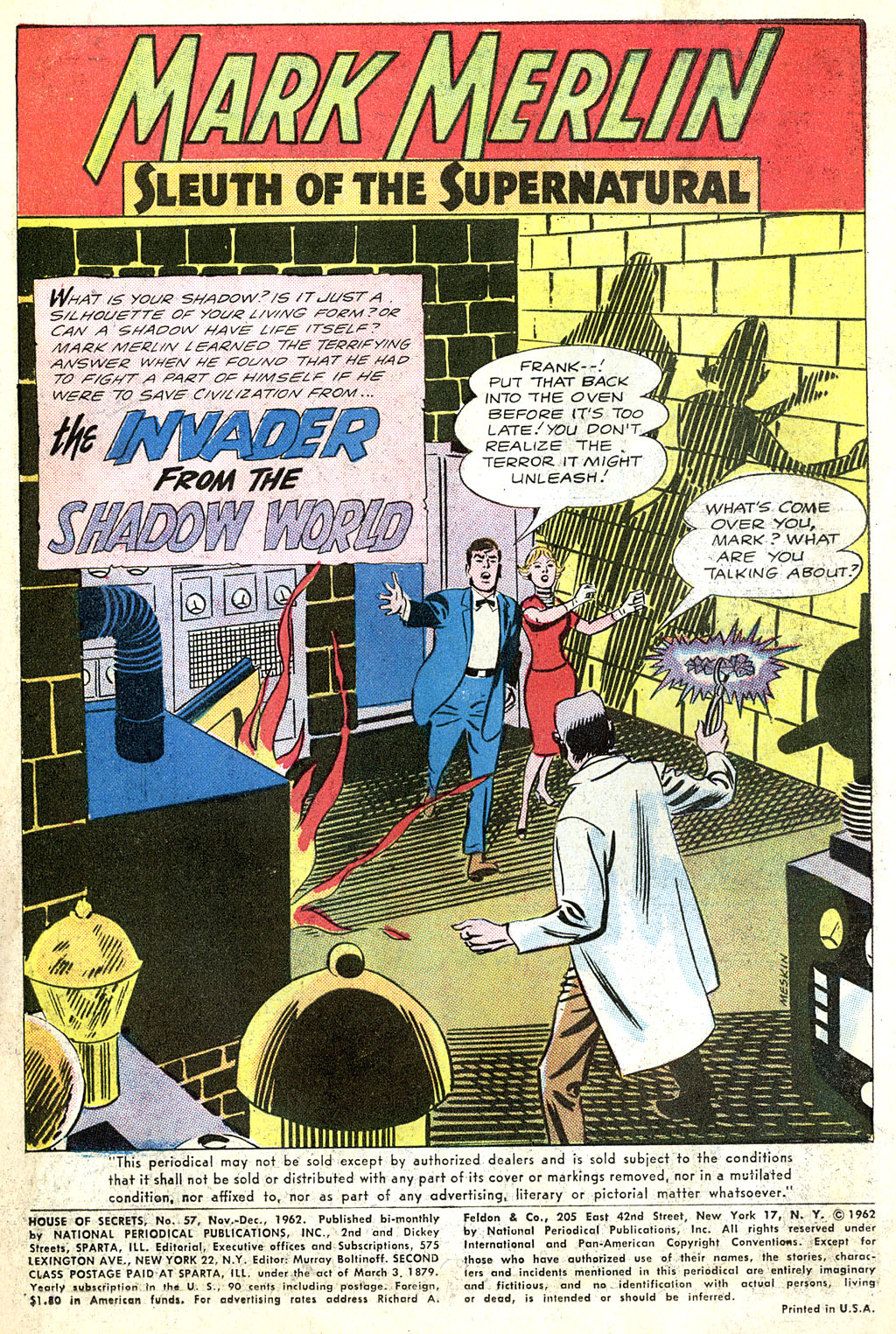 Read online House of Secrets (1956) comic -  Issue #57 - 3