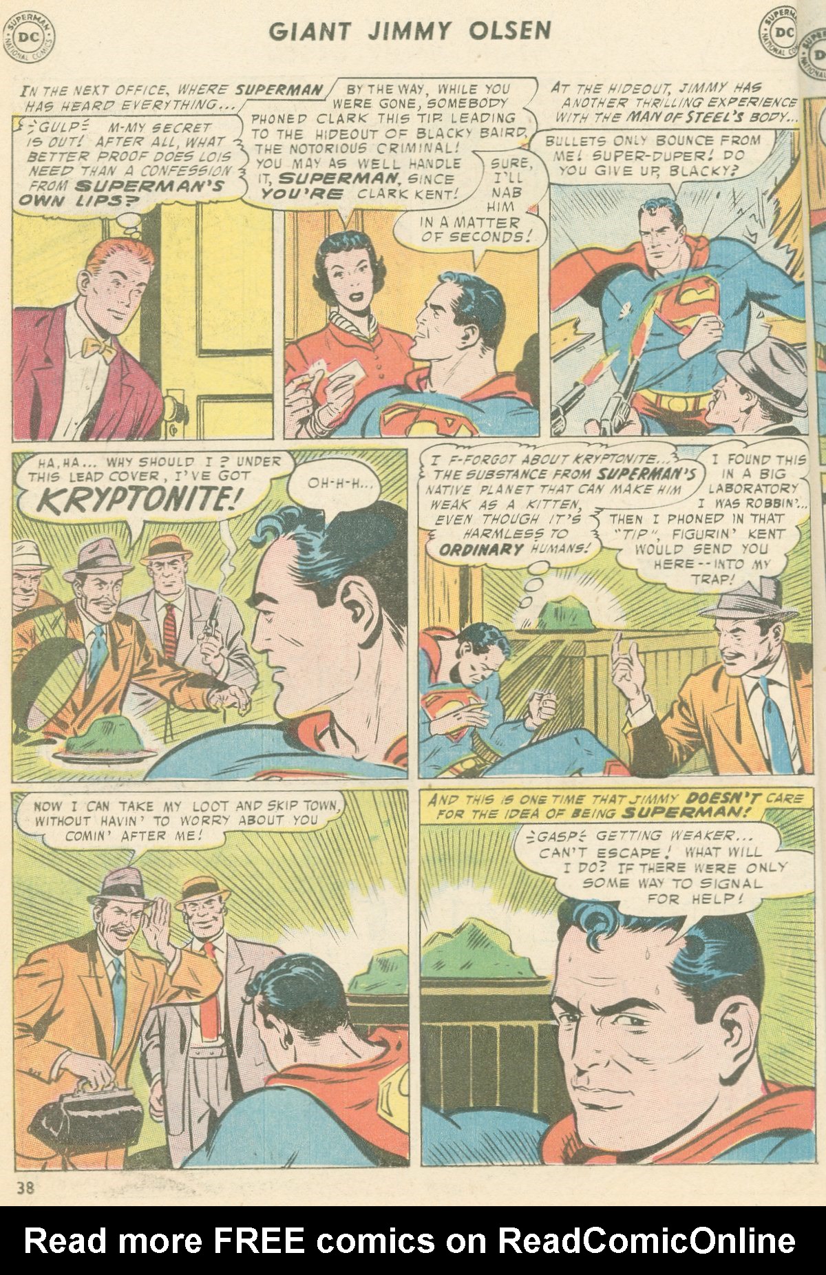 Read online Superman's Pal Jimmy Olsen comic -  Issue #104 - 40