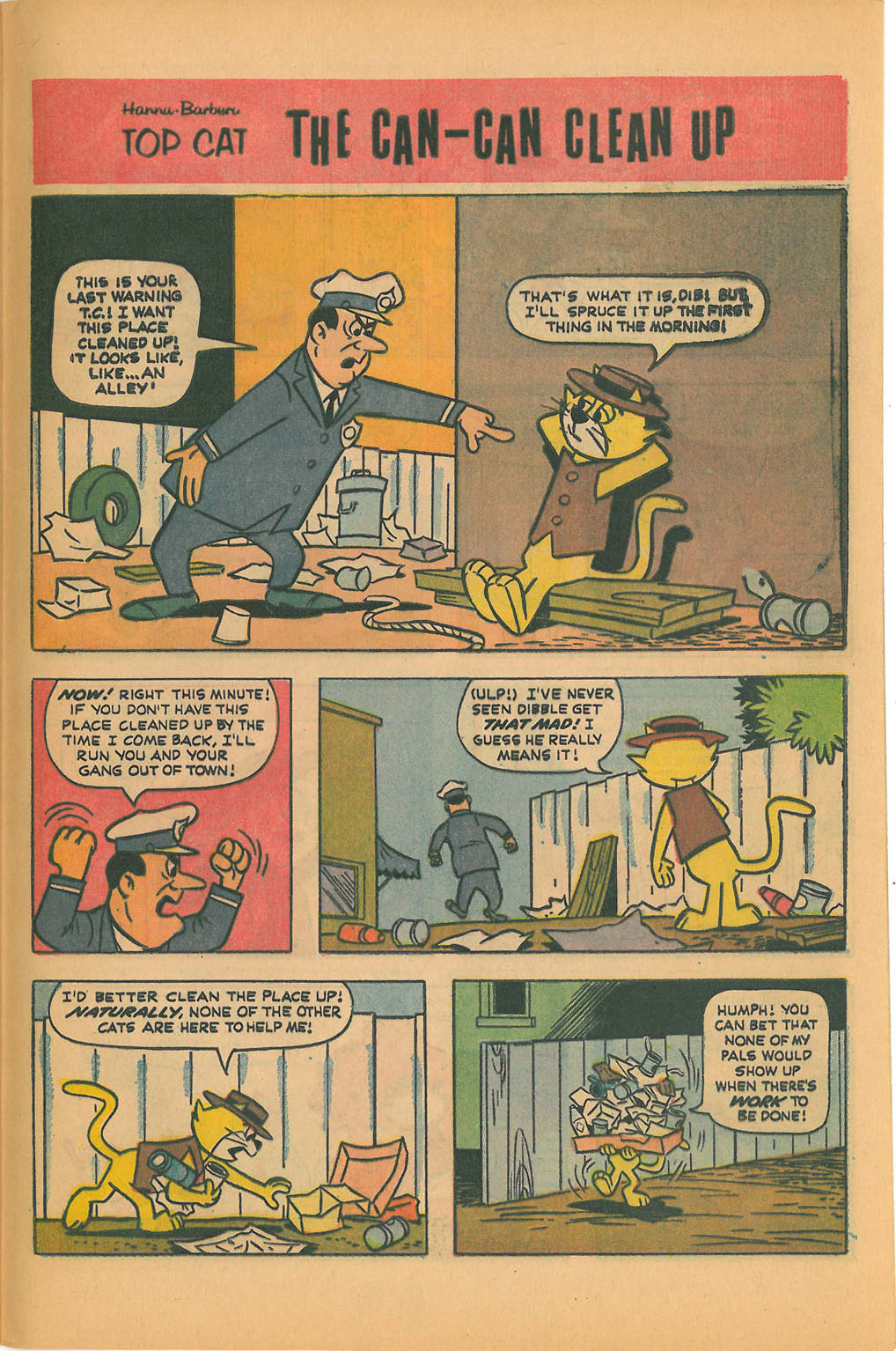 Read online Top Cat (1962) comic -  Issue #26 - 29