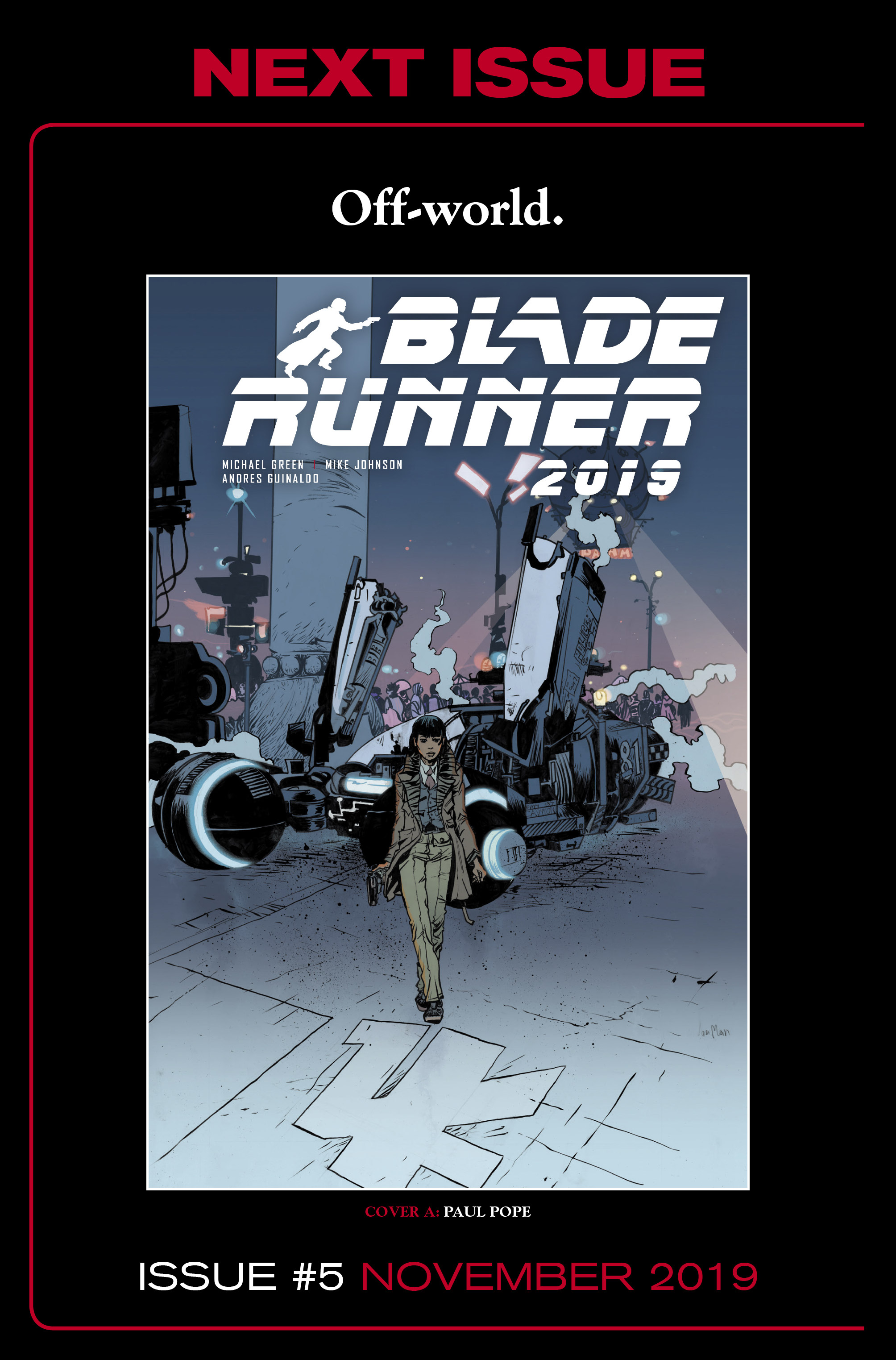 Read online Blade Runner 2019 comic -  Issue #4 - 32