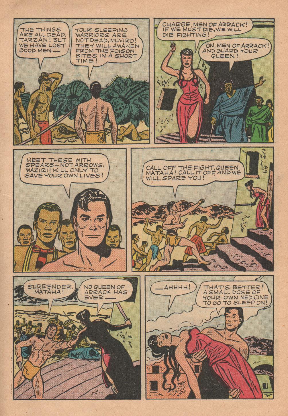 Read online Tarzan (1948) comic -  Issue #30 - 15