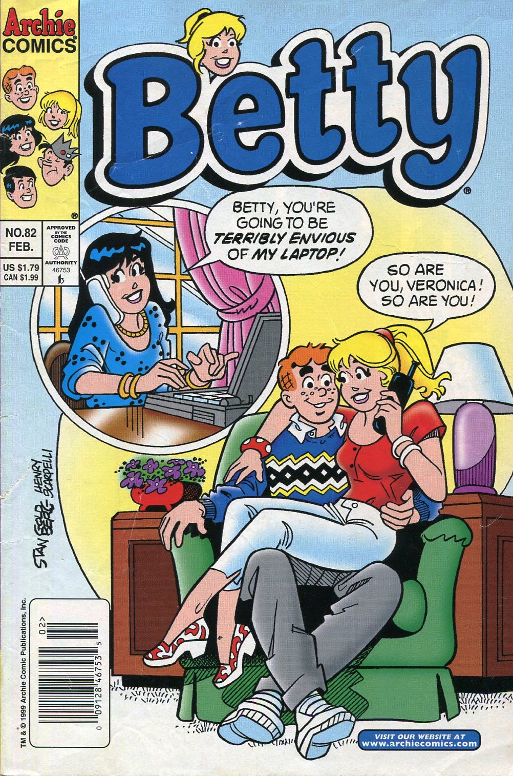 Read online Betty comic -  Issue #82 - 1