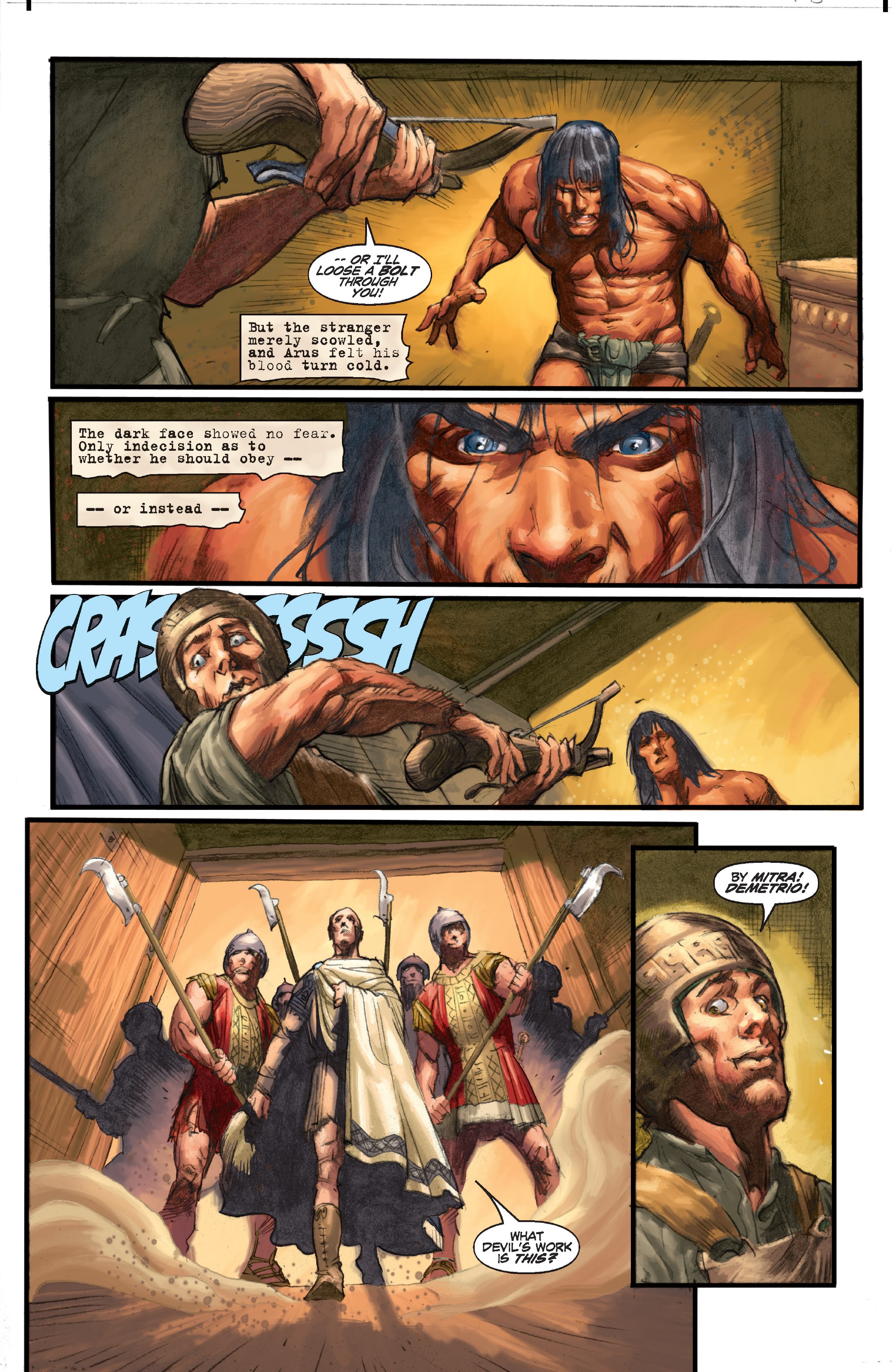 Read online Conan Chronicles Epic Collection comic -  Issue # TPB Out of the Darksome Hills (Part 3) - 32