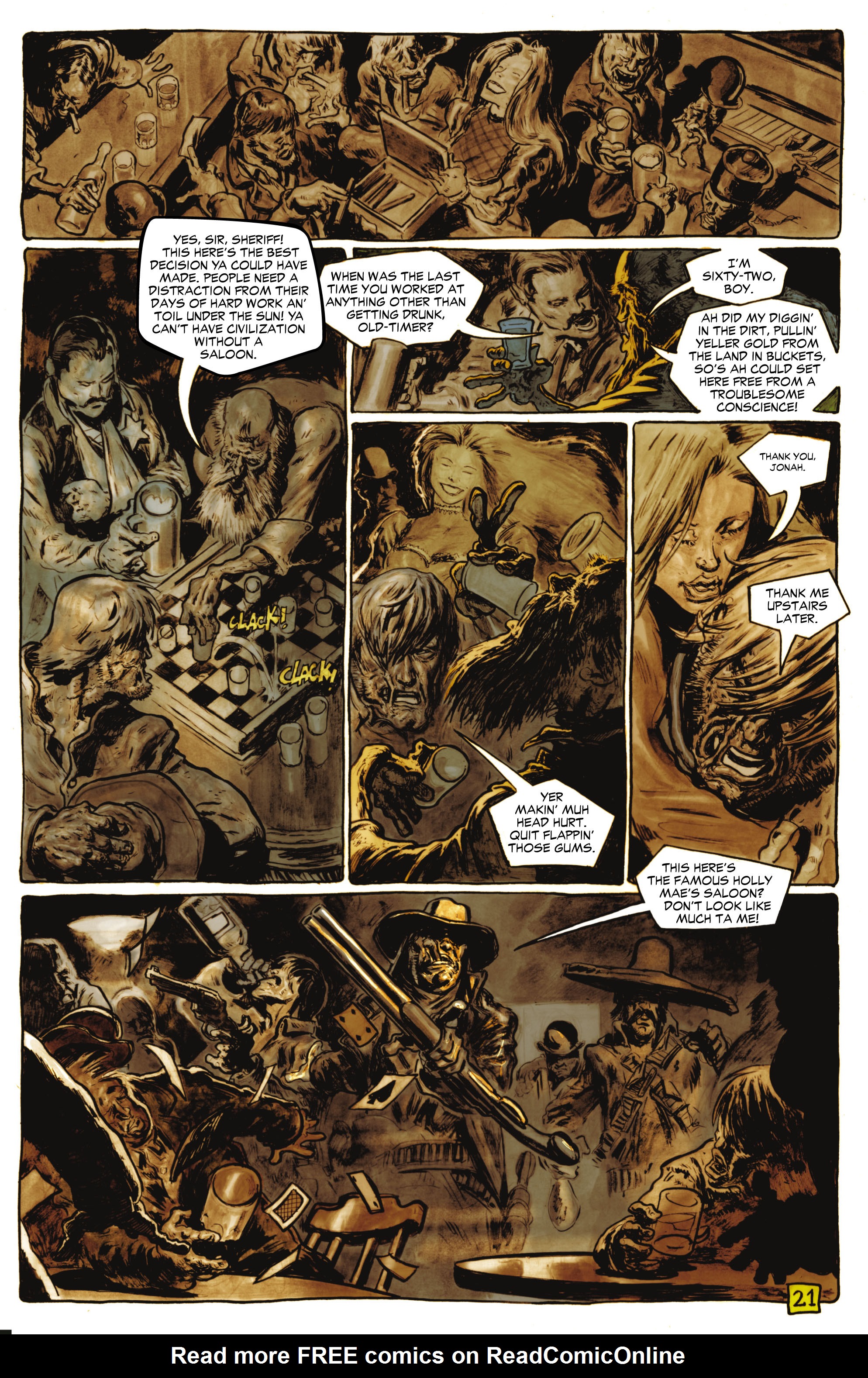 Read online Jonah Hex (2006) comic -  Issue #39 - 22