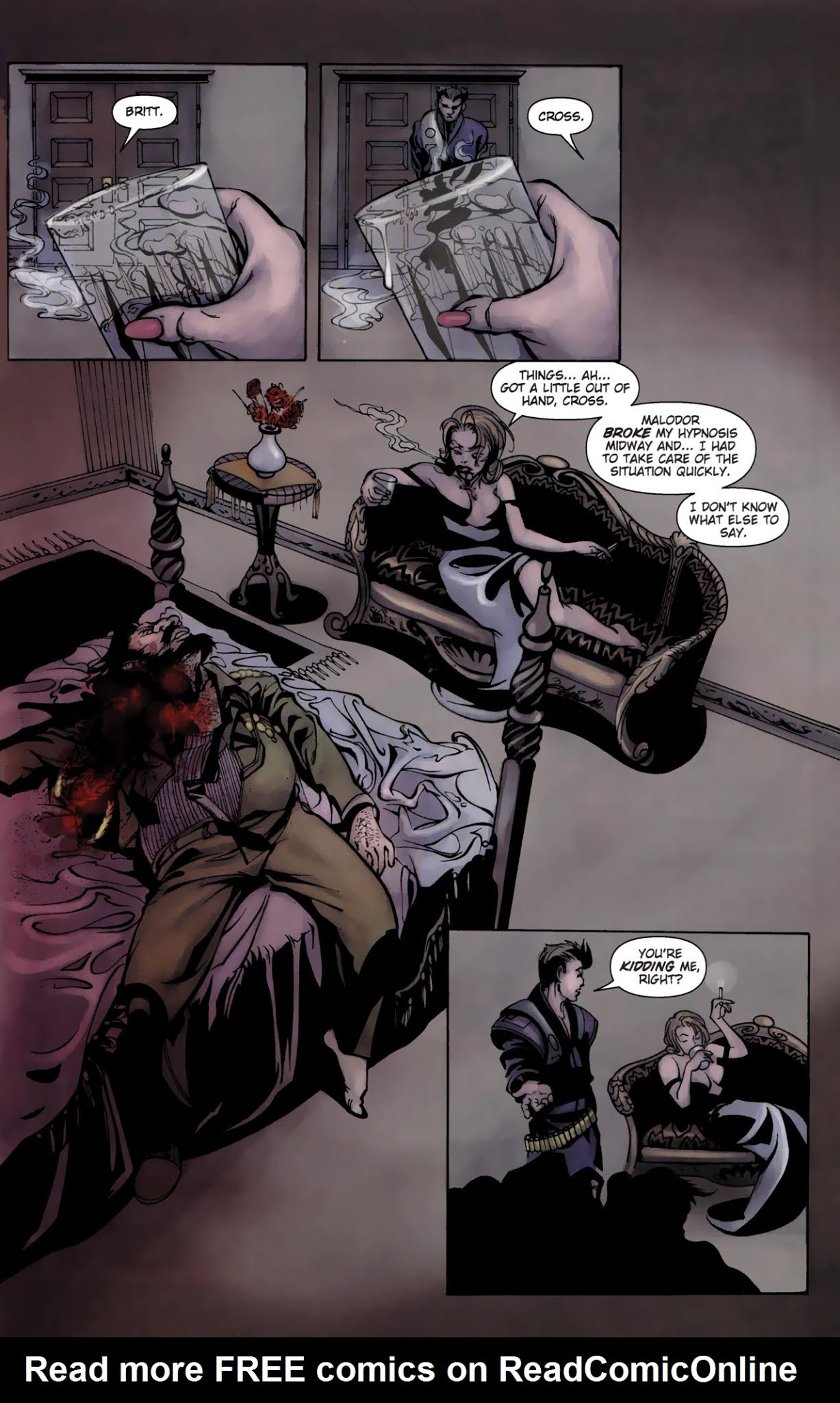 Read online CVO : Covert Vampiric Operations -- 100-Page Spectacular comic -  Issue # TPB - 25