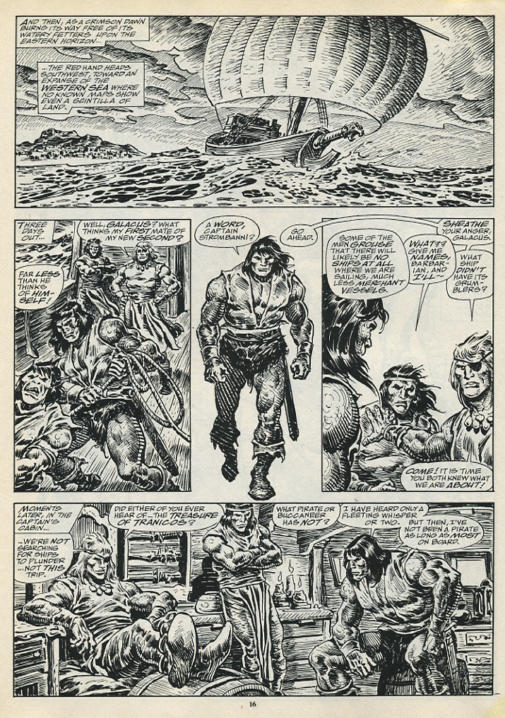 Read online The Savage Sword Of Conan comic -  Issue #196 - 18