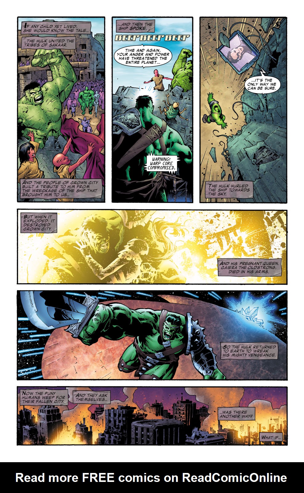 Read online What If? Planet Hulk comic -  Issue # Full - 3