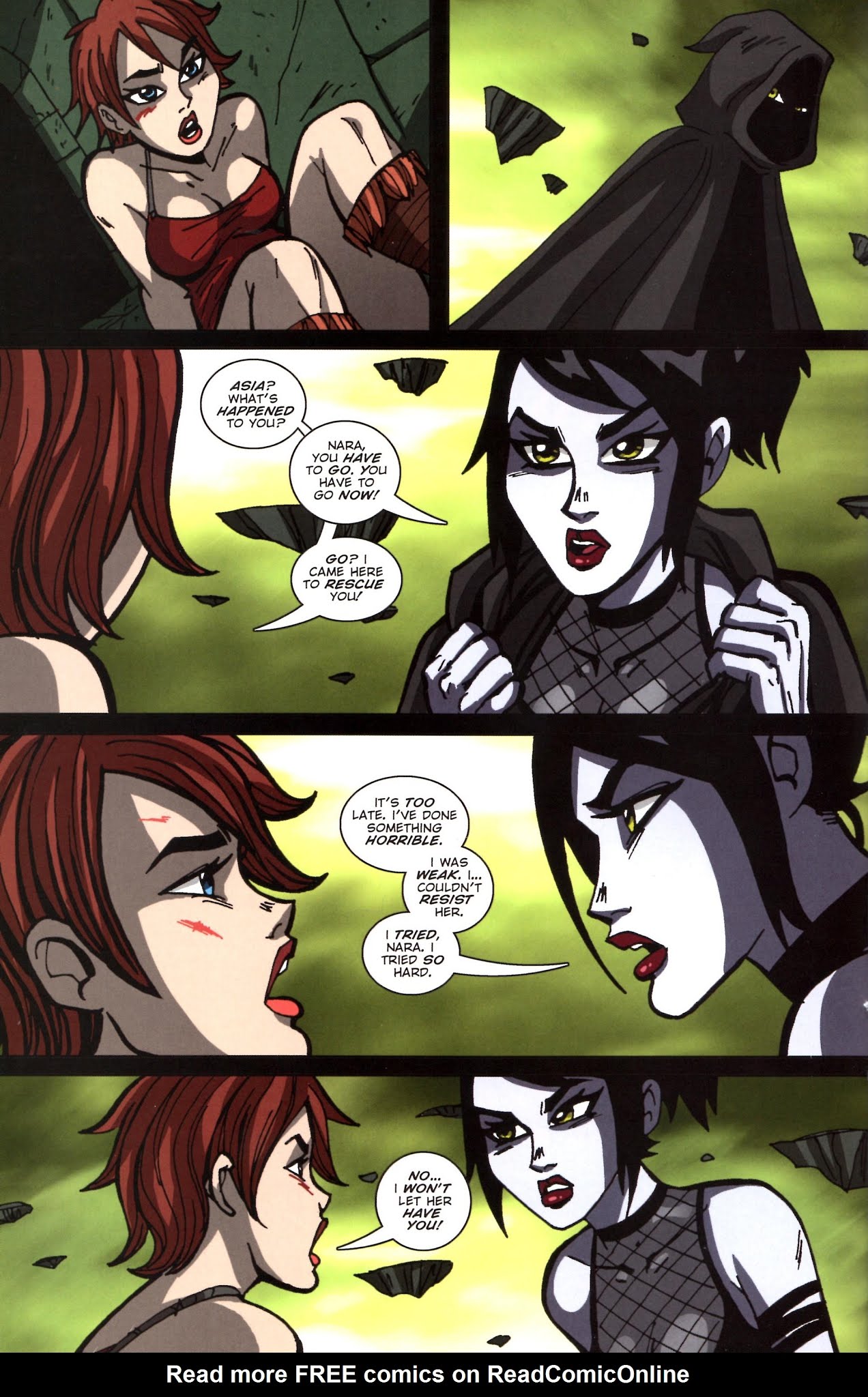 Read online [email protected]: The Witch Queen comic -  Issue #4 - 8