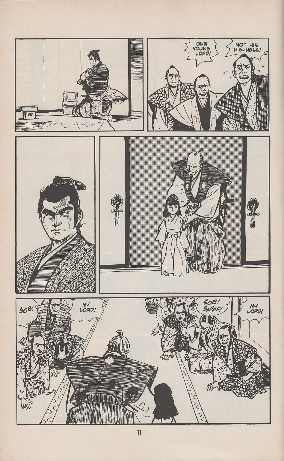 Read online Lone Wolf and Cub comic -  Issue #6 - 16
