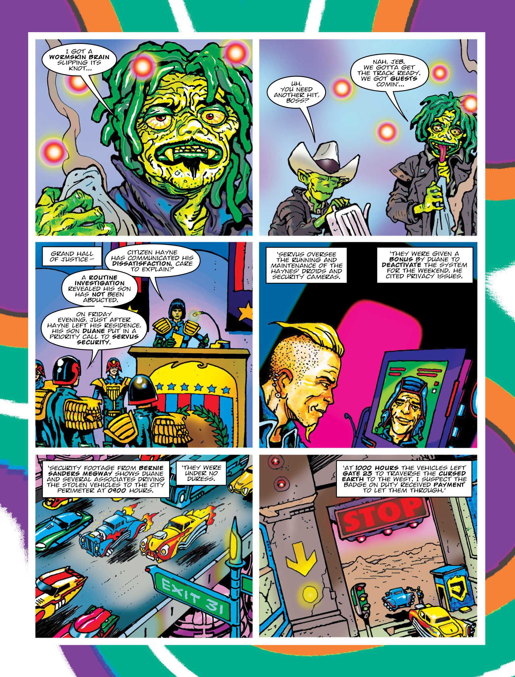 Read online 2000 AD comic -  Issue #2033 - 5