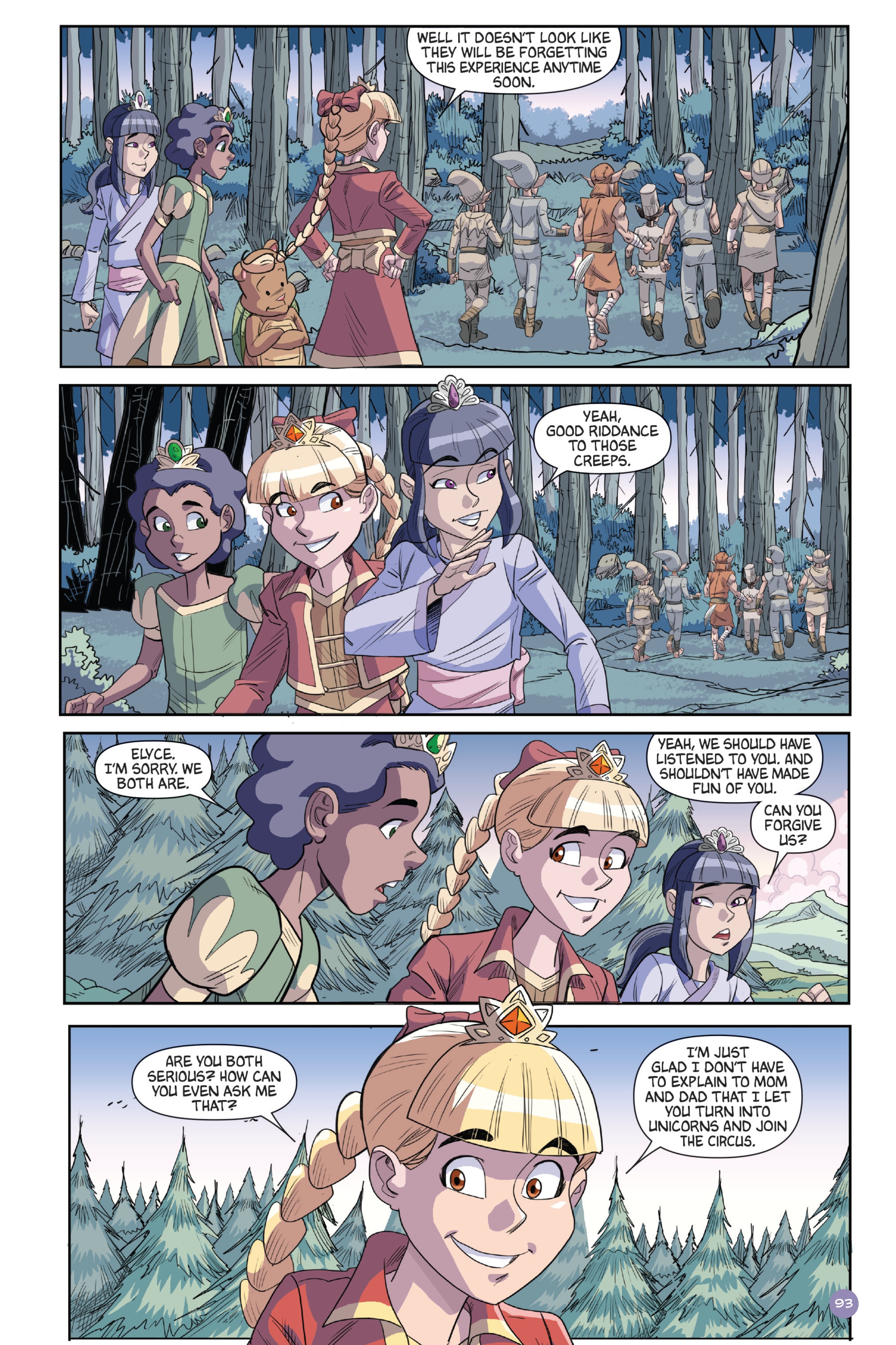 Read online Princess Ninjas comic -  Issue # TPB - 94