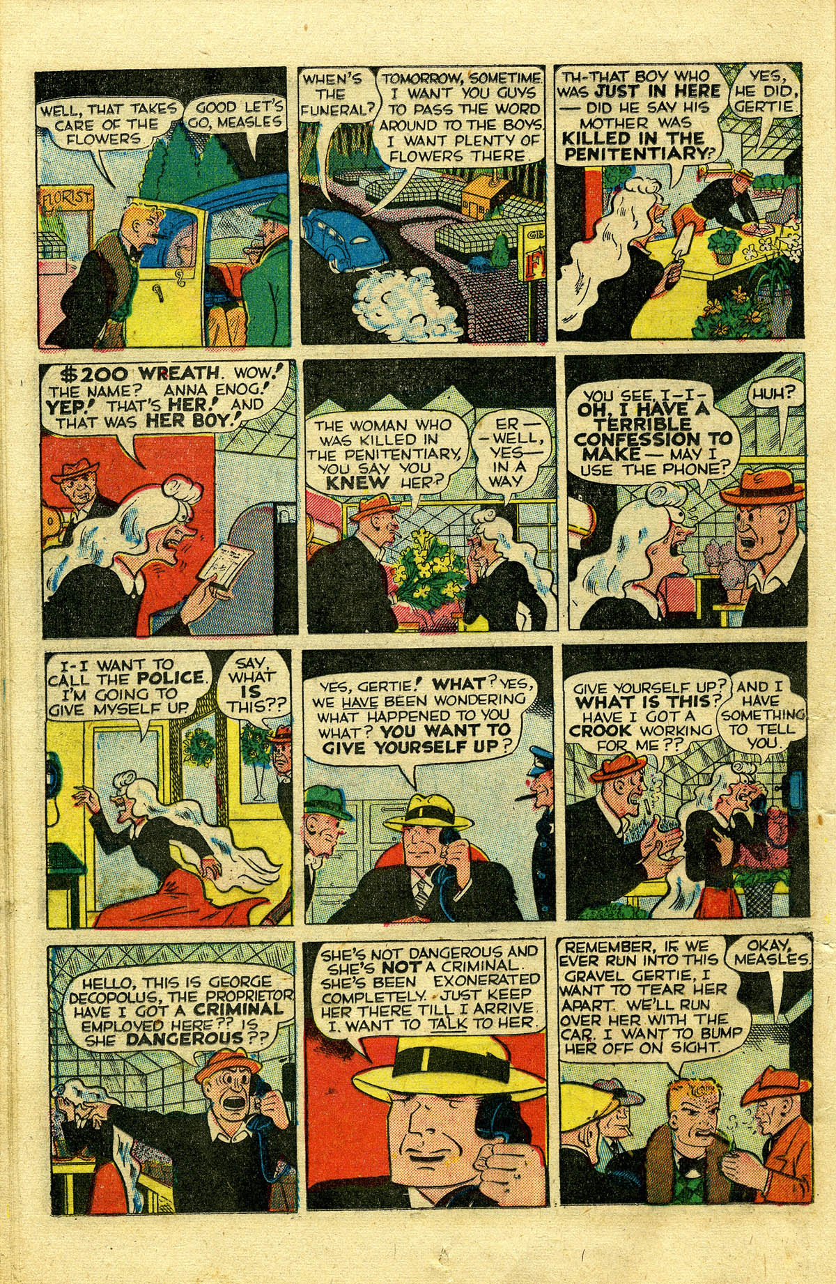 Read online Dick Tracy comic -  Issue #33 - 14