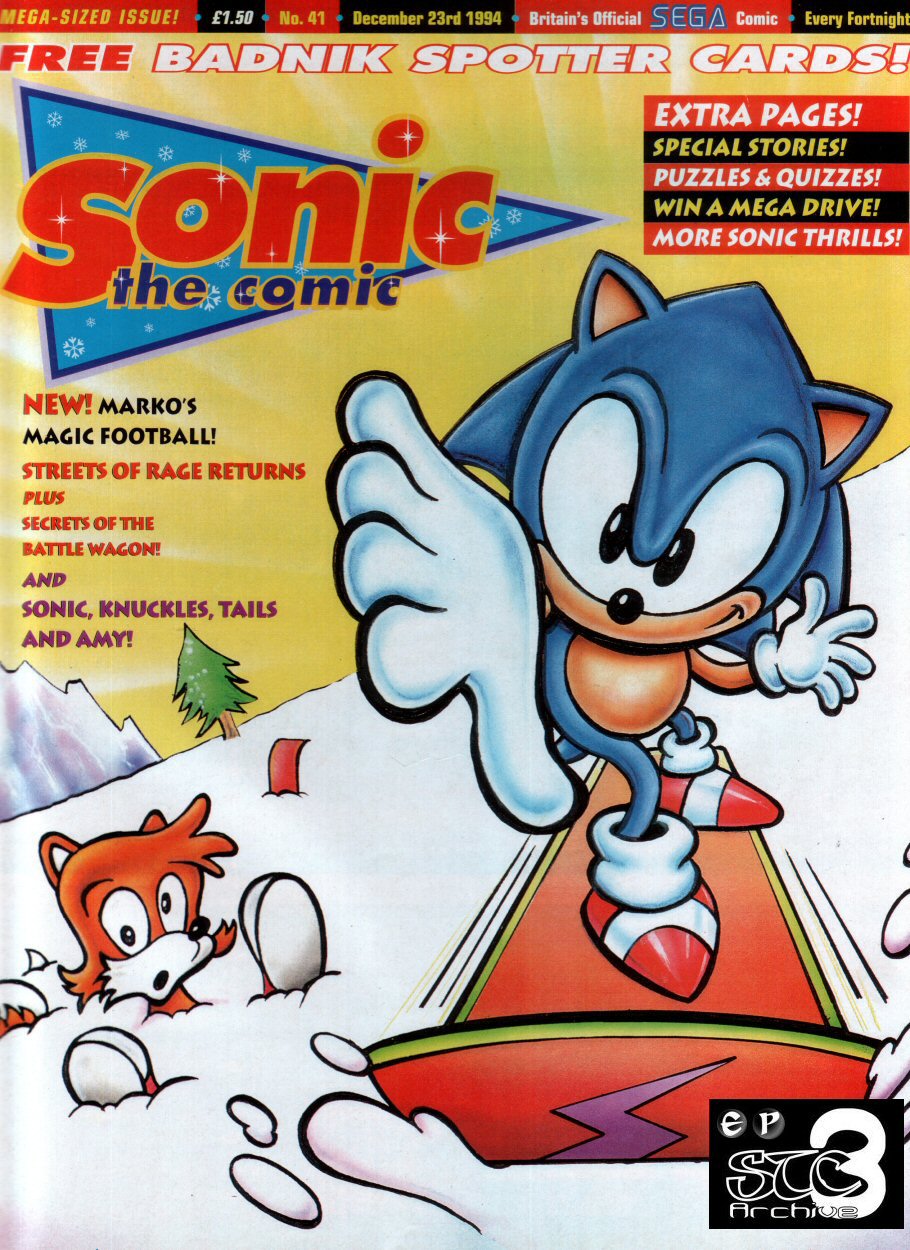 Read online Sonic the Comic comic -  Issue #41 - 1