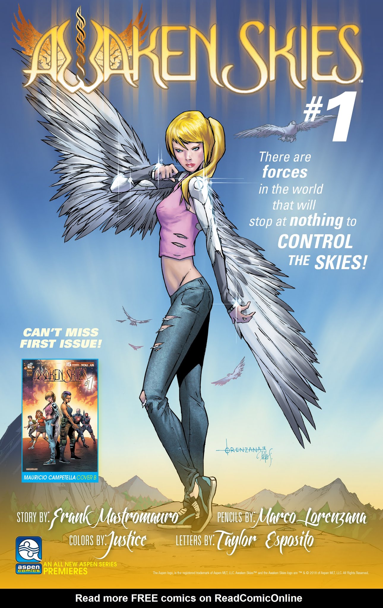 Read online Awaken Skies comic -  Issue #0 - 15
