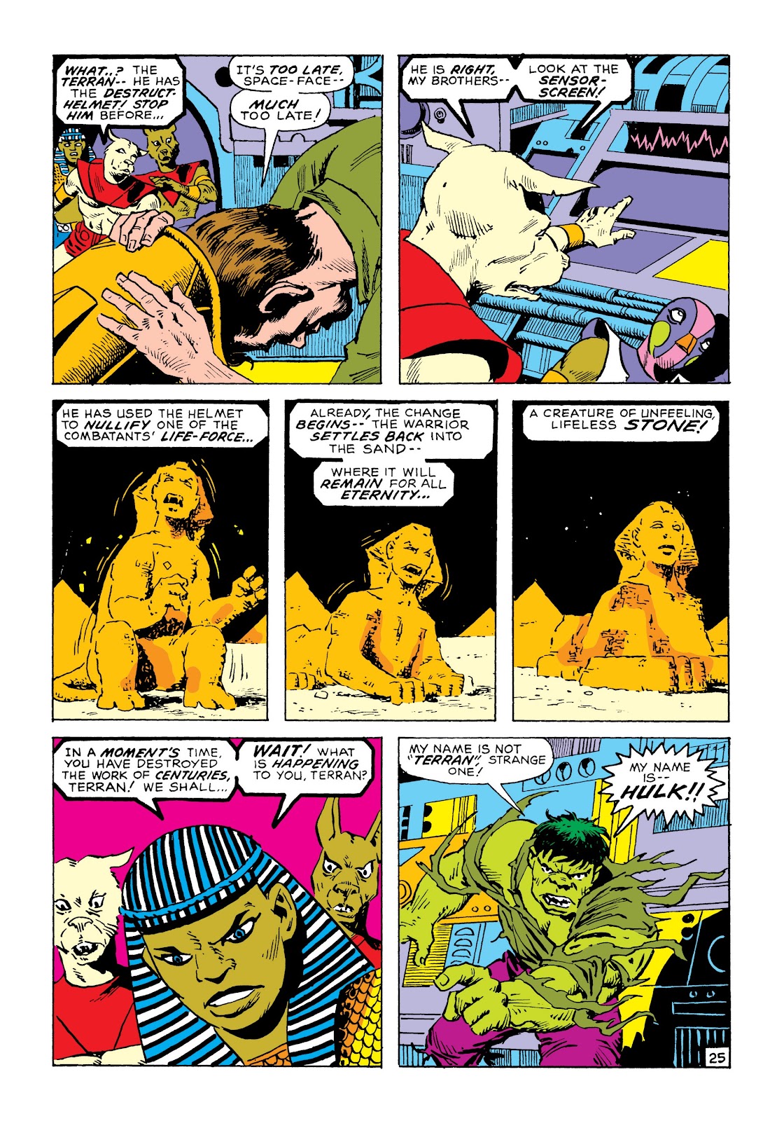 Read online Marvel Masterworks: The Incredible Hulk comic -  Issue # TPB 8 (Part 1) - 32