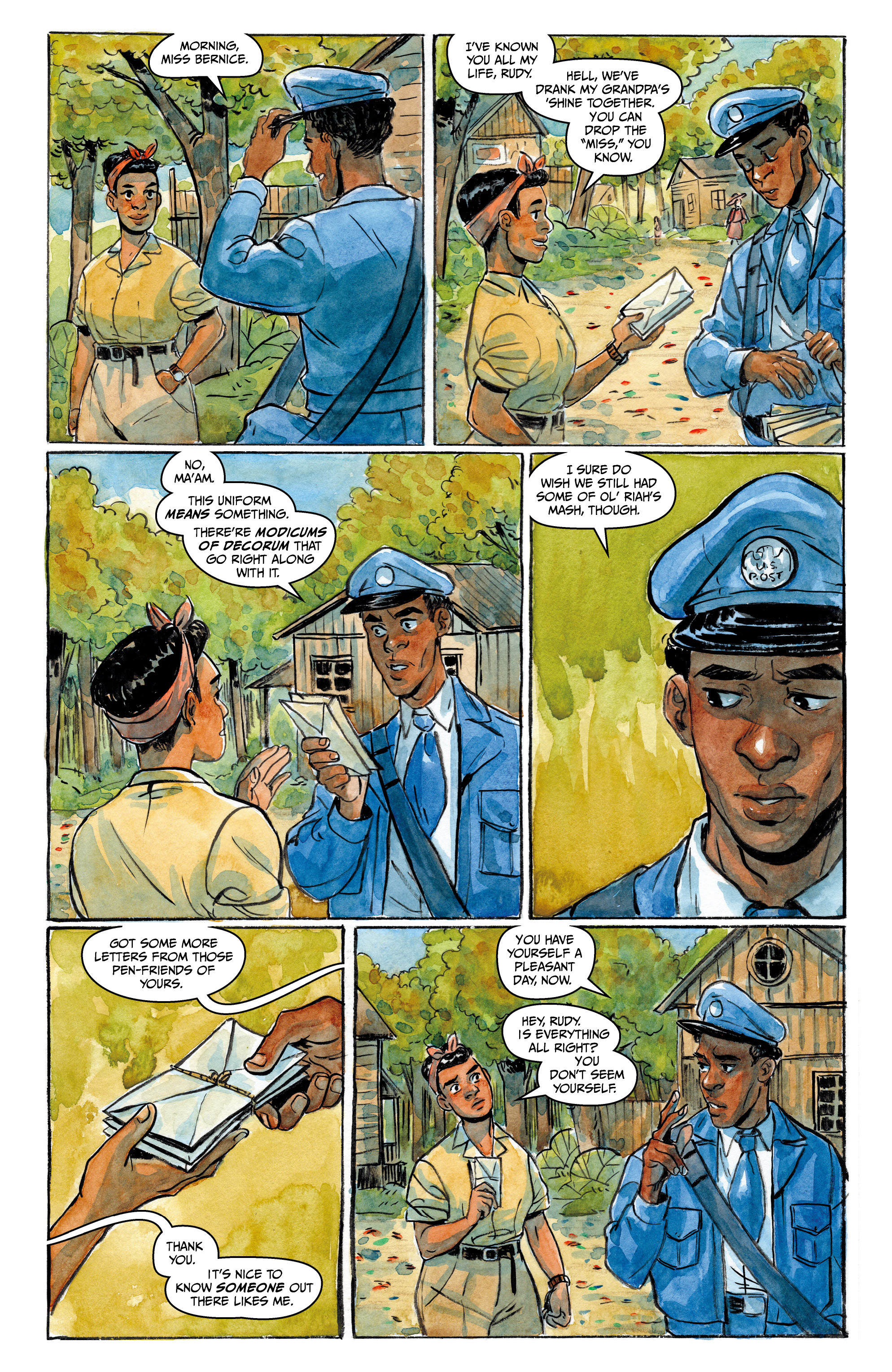 Read online Tales from Harrow County: Death's Choir comic -  Issue #1 - 4