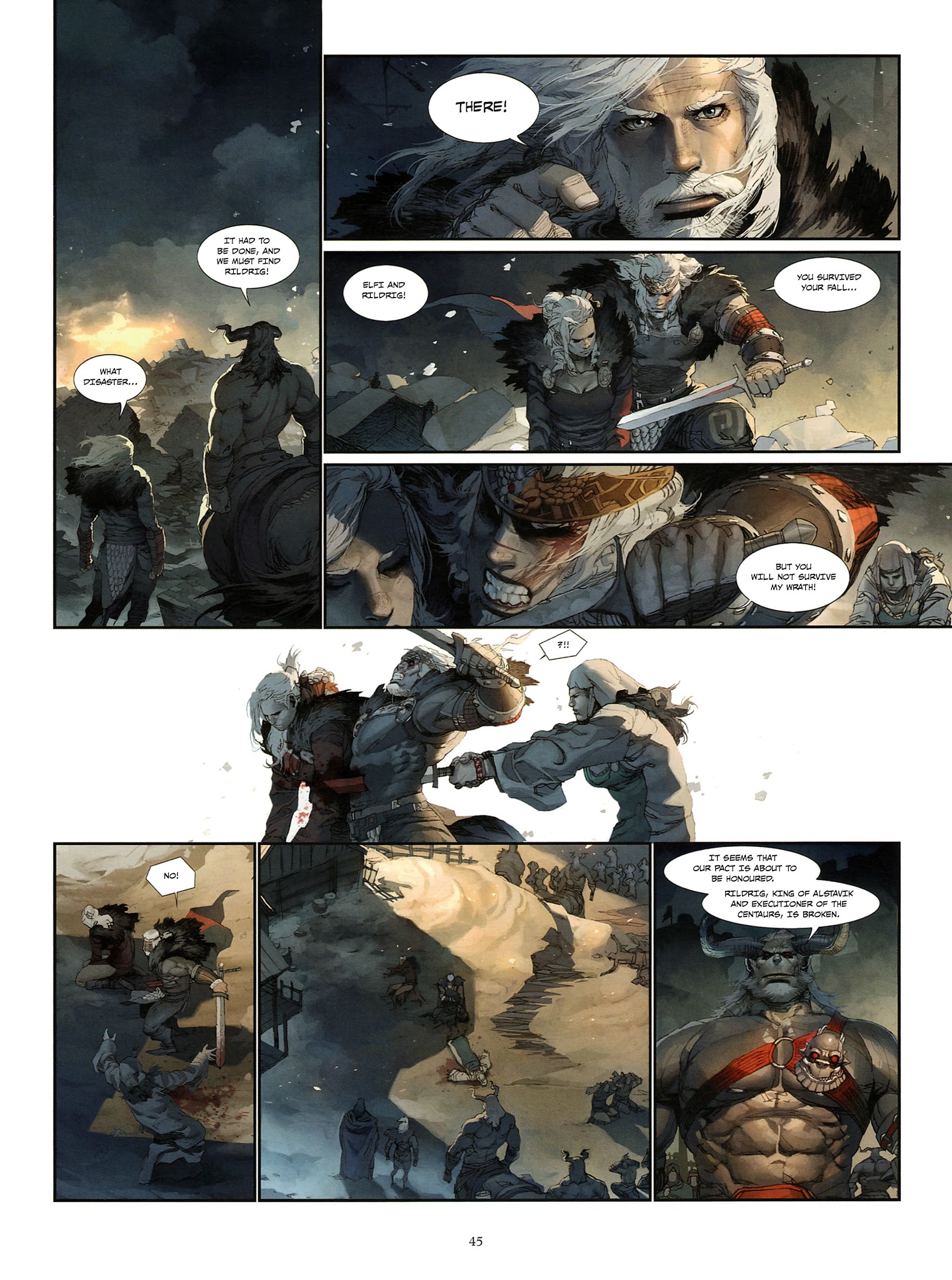 Read online Konungar comic -  Issue #3 - 46