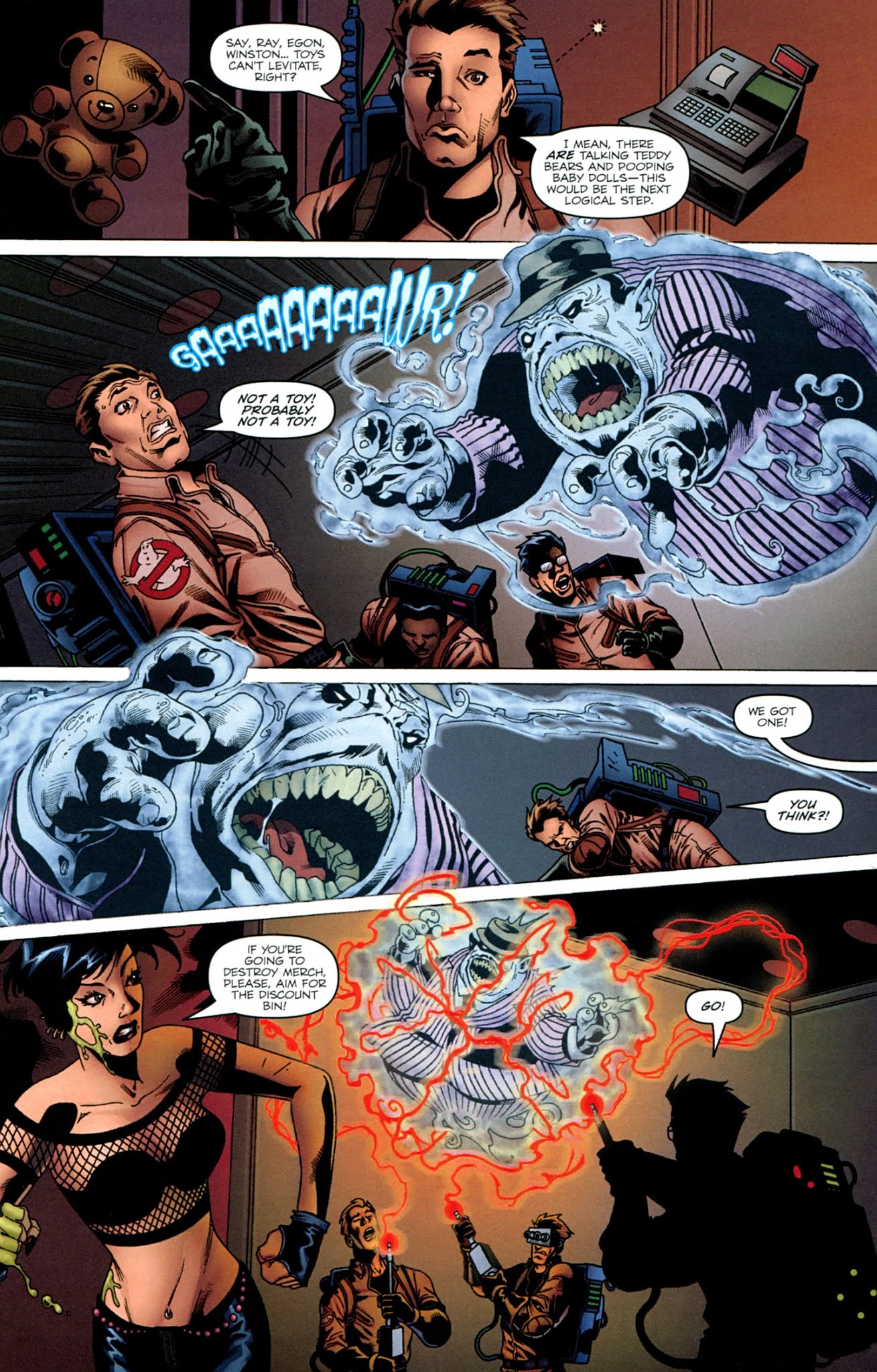 Read online Ghostbusters: Times Scare! comic -  Issue # Full - 8