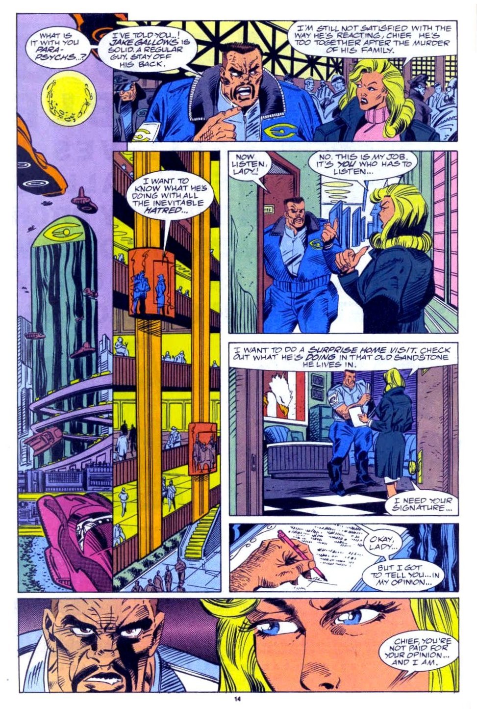 Read online Punisher 2099 comic -  Issue #4 - 13