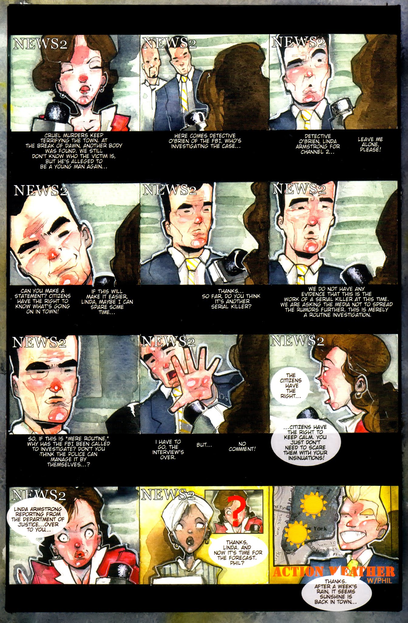 Read online Warrior Nun Areala: No Justice For Innocents comic -  Issue # Full - 12
