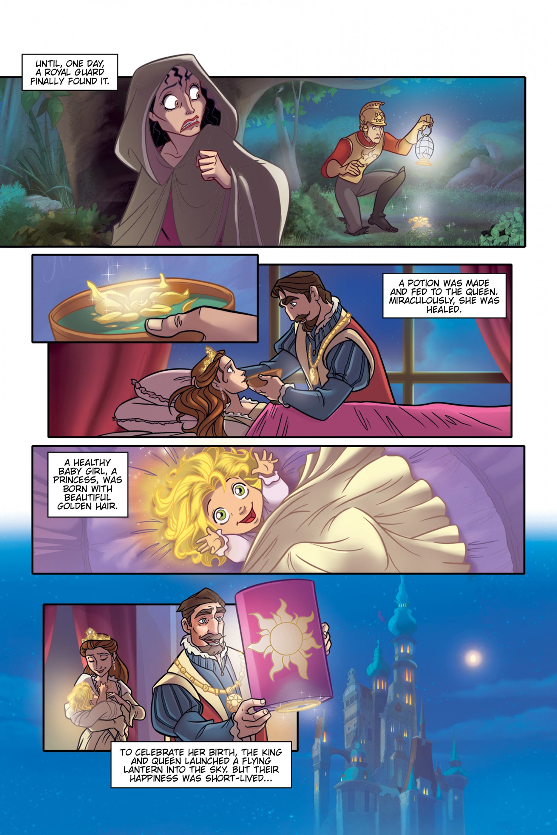 Read online Disney Tangled: The Story of the Movie in Comics comic -  Issue # Full - 7