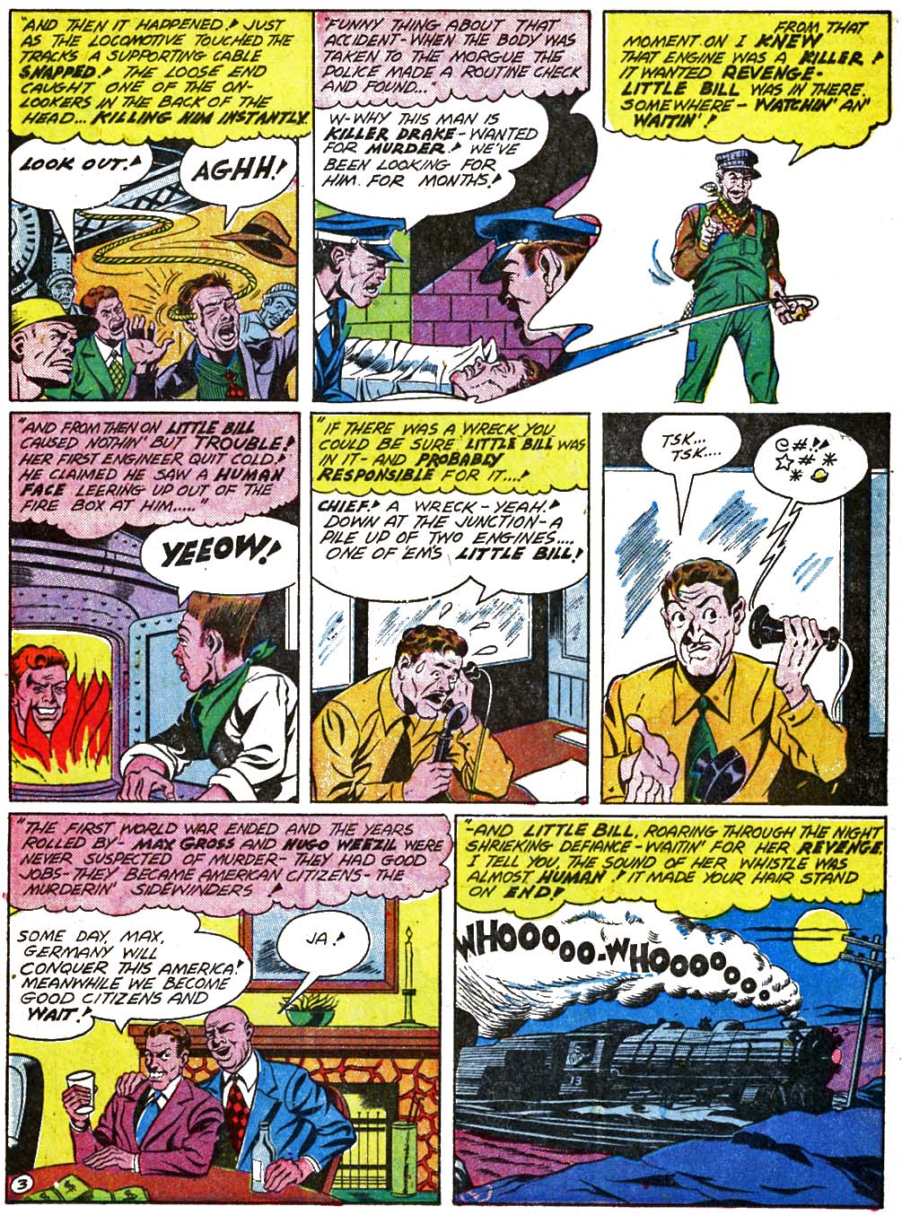 Read online Sensation (Mystery) Comics comic -  Issue #29 - 33