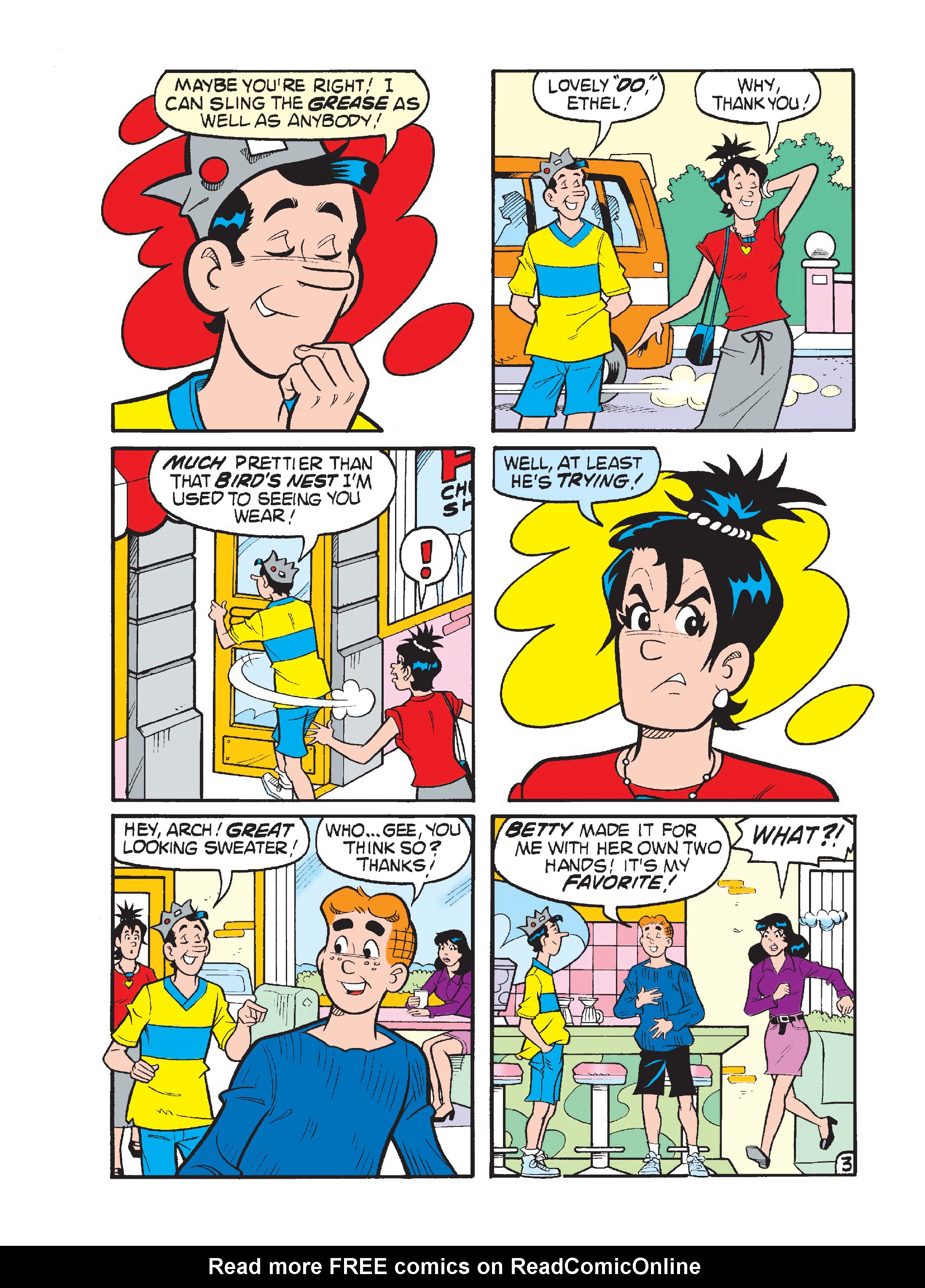 Read online Archie's Double Digest Magazine comic -  Issue #332 - 143