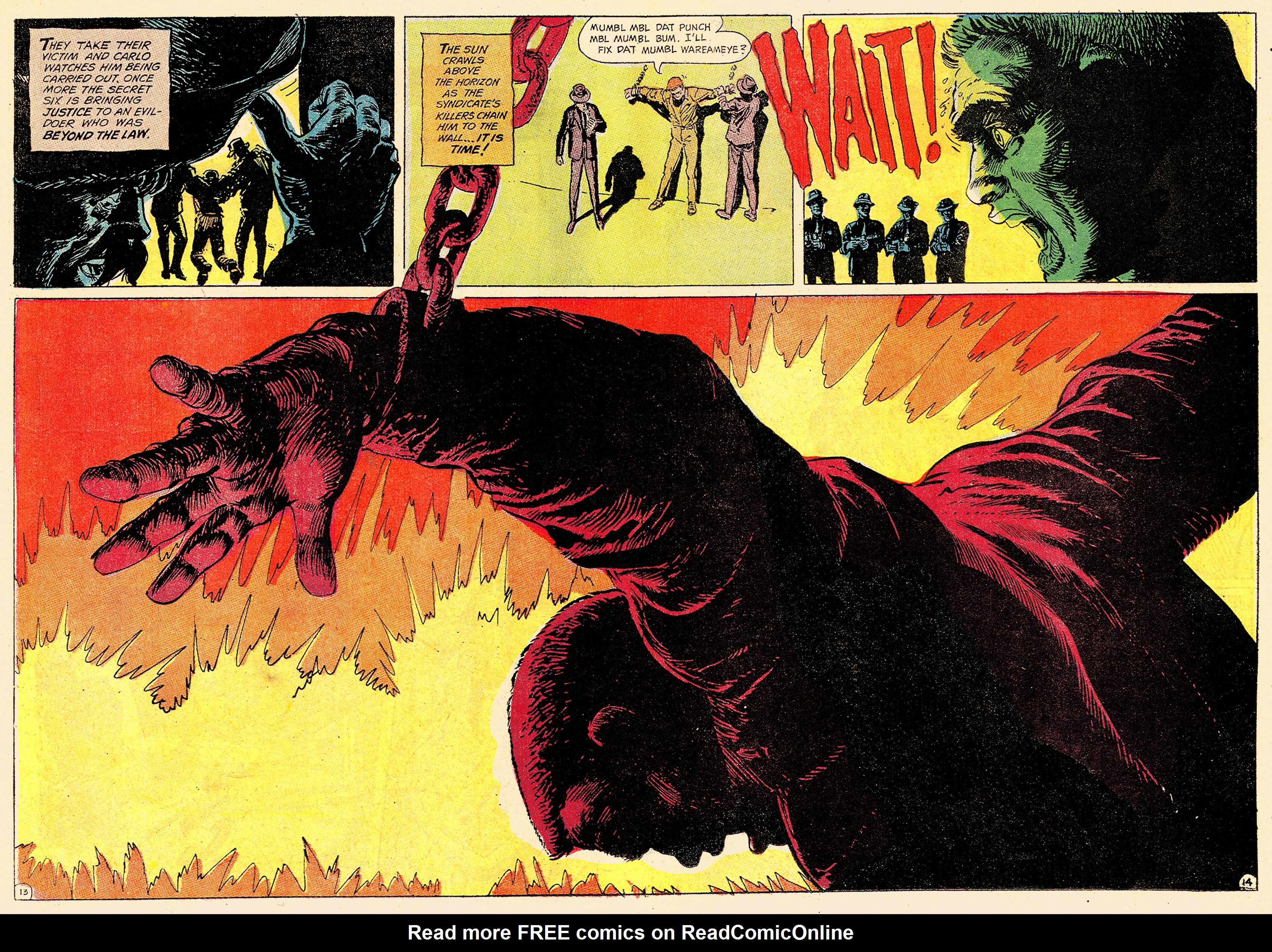 Read online Secret Six (1968) comic -  Issue #3 - 18