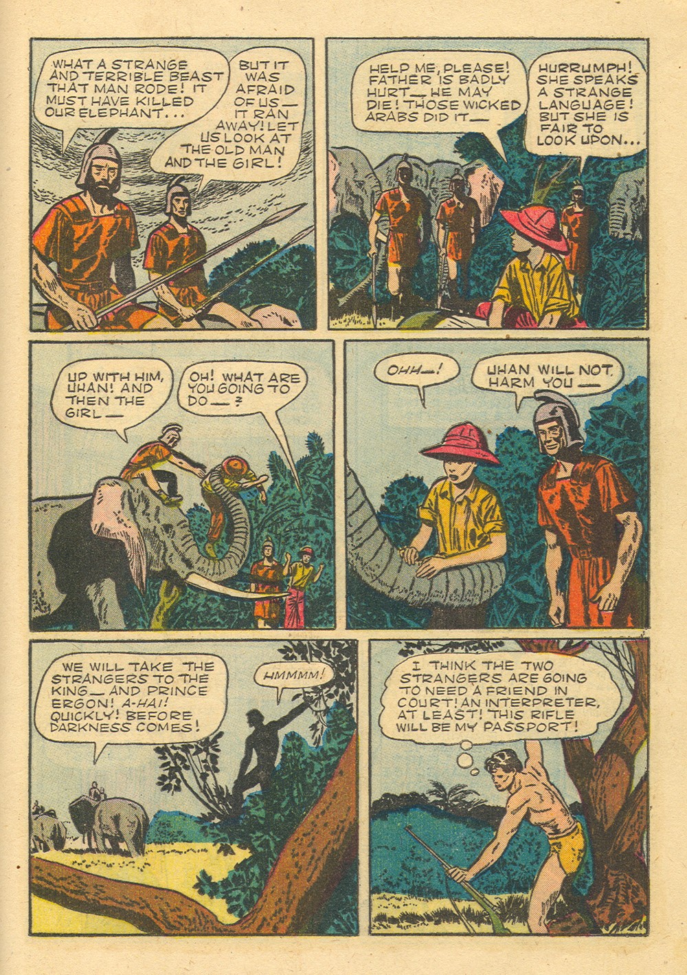 Read online Tarzan (1948) comic -  Issue #39 - 33