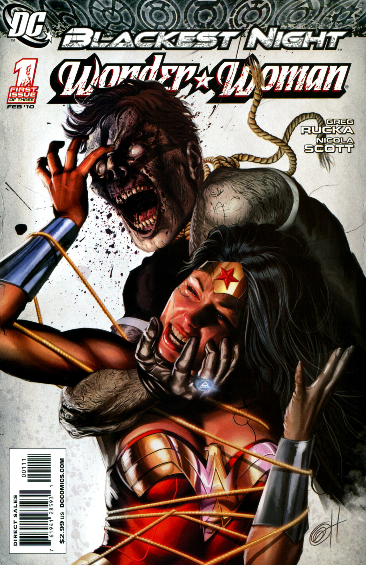 Read online Blackest Night: Wonder Woman comic -  Issue #1 - 1