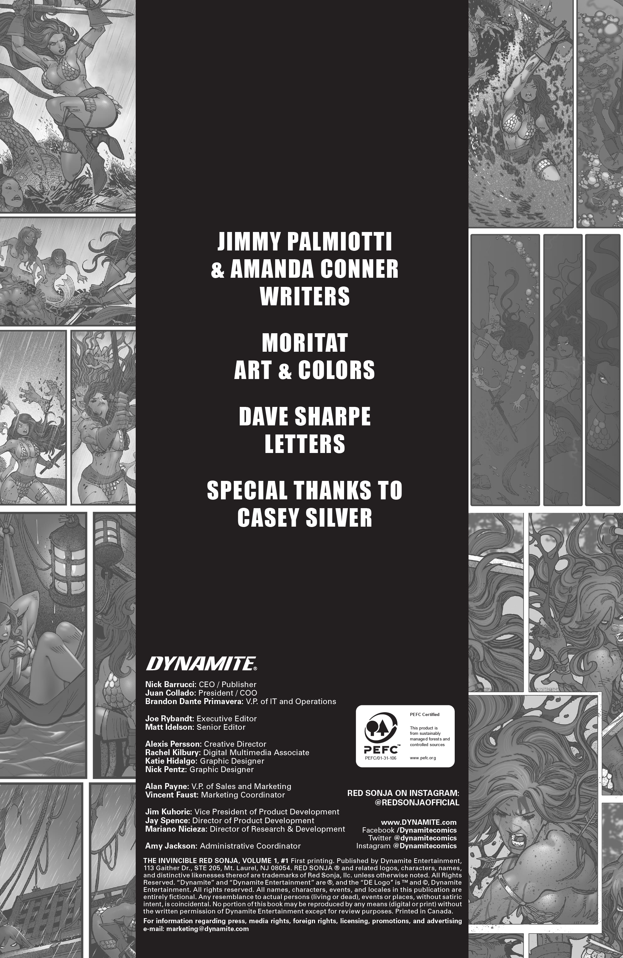 Read online The Invincible Red Sonja comic -  Issue #1 - 6