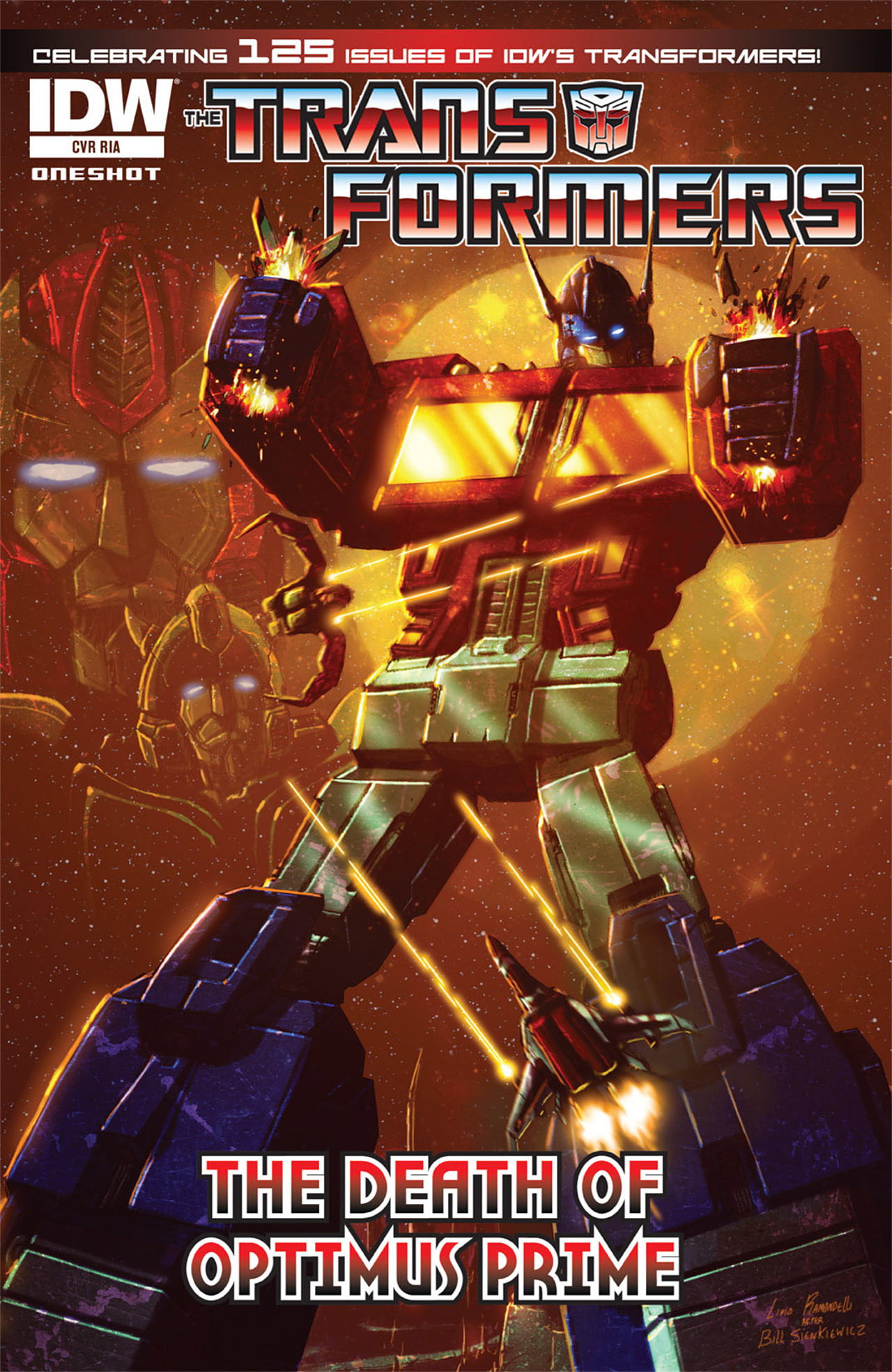 Read online The Transformers: Death of Optimus Prime comic -  Issue # Full - 3