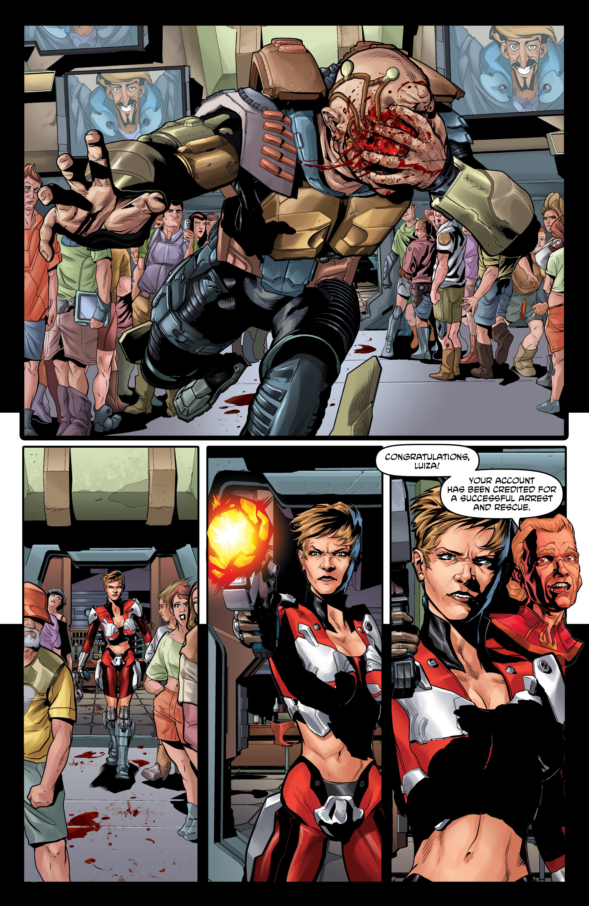 Read online Free Comic Book Day 2015 comic -  Issue # Mercury Heat Debut - 11