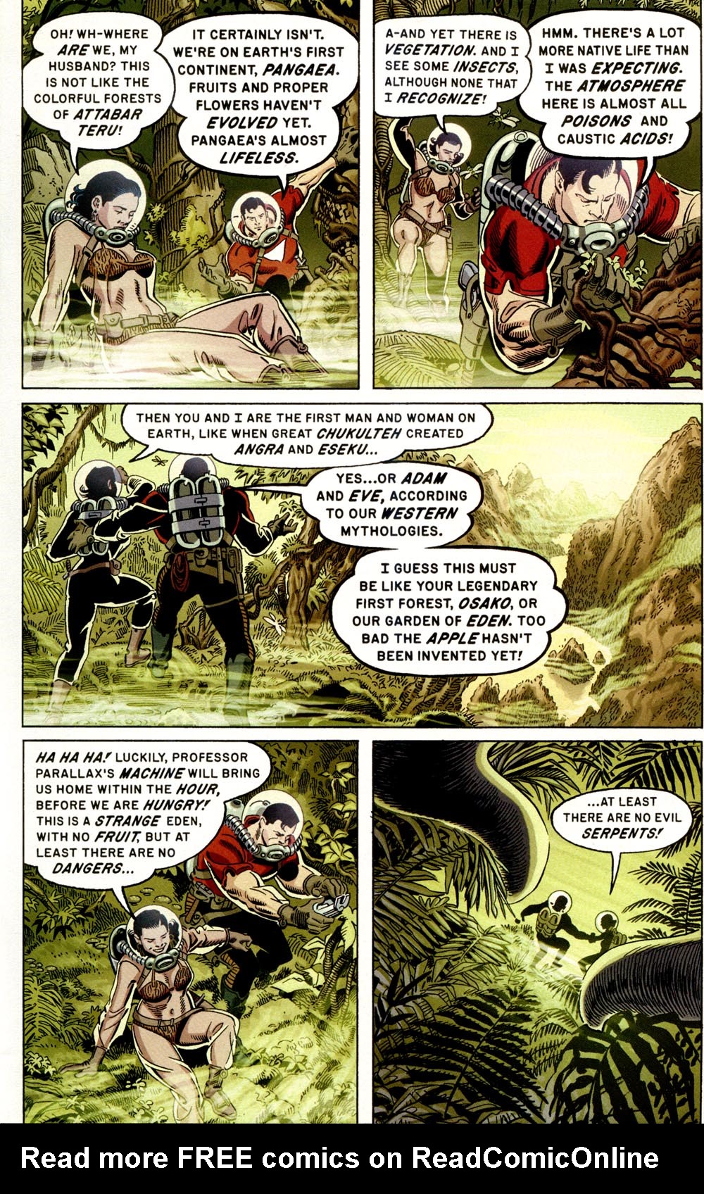 Read online Tom Strong comic -  Issue #5 - 6