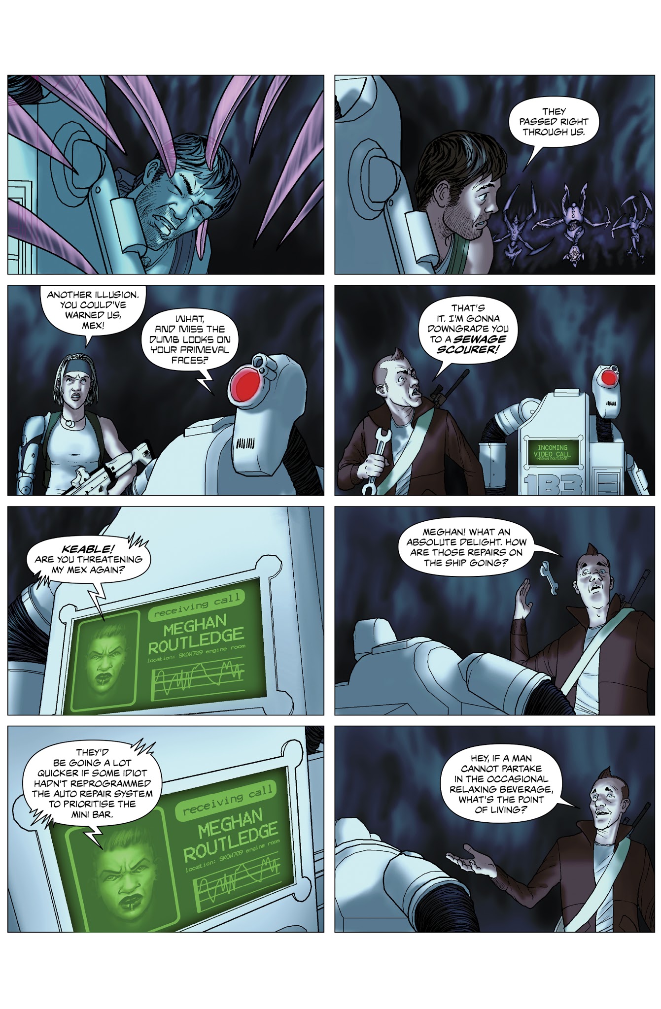 Read online 100% Biodegradable comic -  Issue #17 - 19