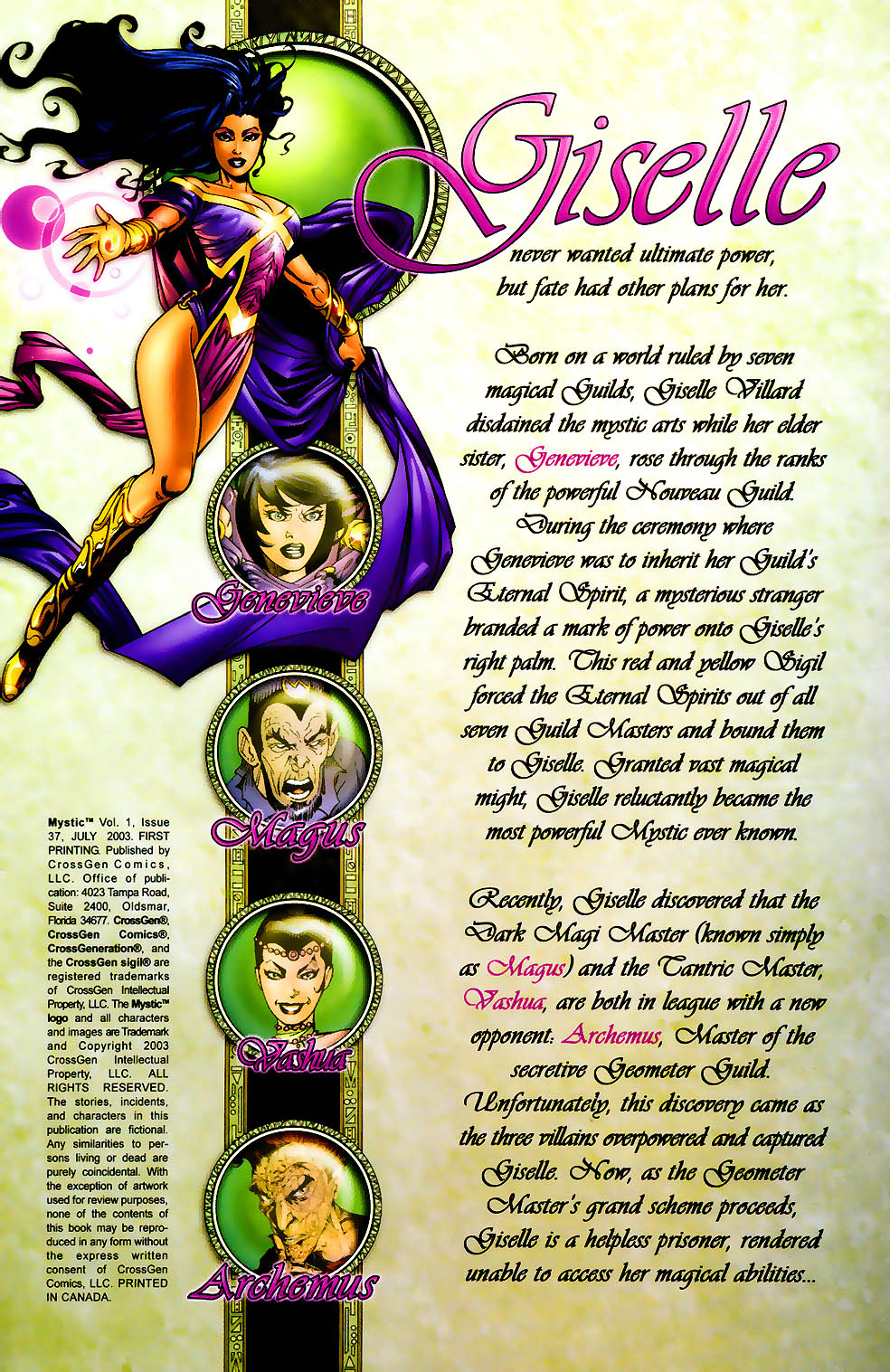 Read online Mystic comic -  Issue #37 - 2